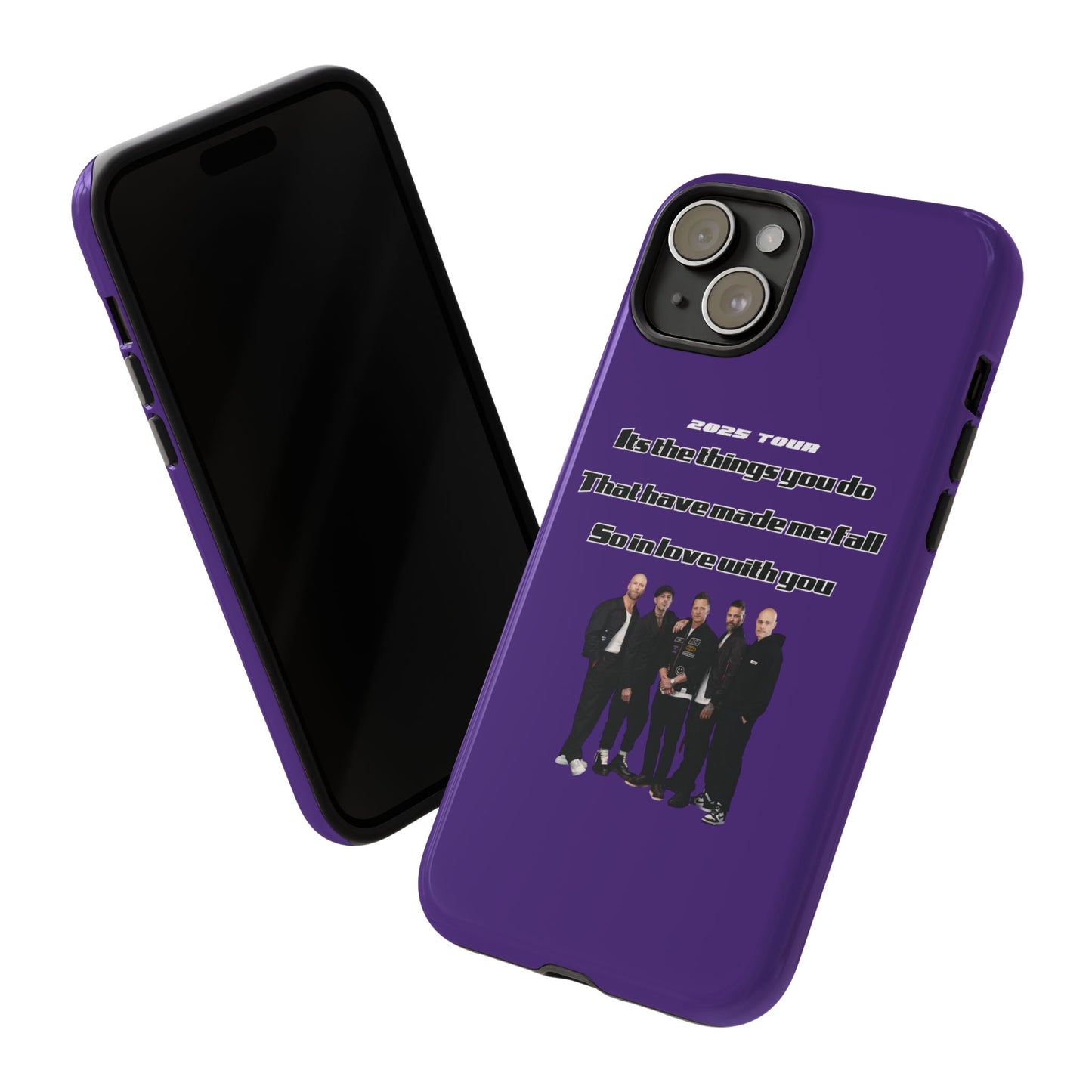 Original Five Fan Tough Case - 2025 Tour Edition unofficial Five boyband 5ive merchandise