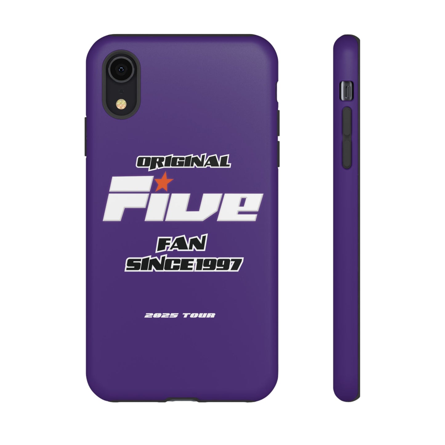 Original Five Fan Tough Case - 2025 Tour Edition unofficial Five boyband 5ive merchandise