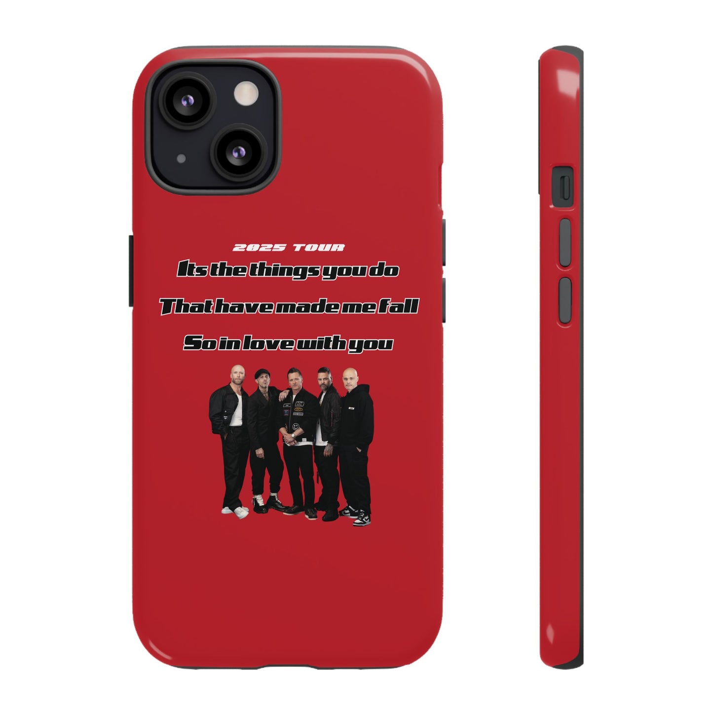 Original Five Fan Tough Case - 2025 Tour Edition unofficial Five boyband 5ive merchandise