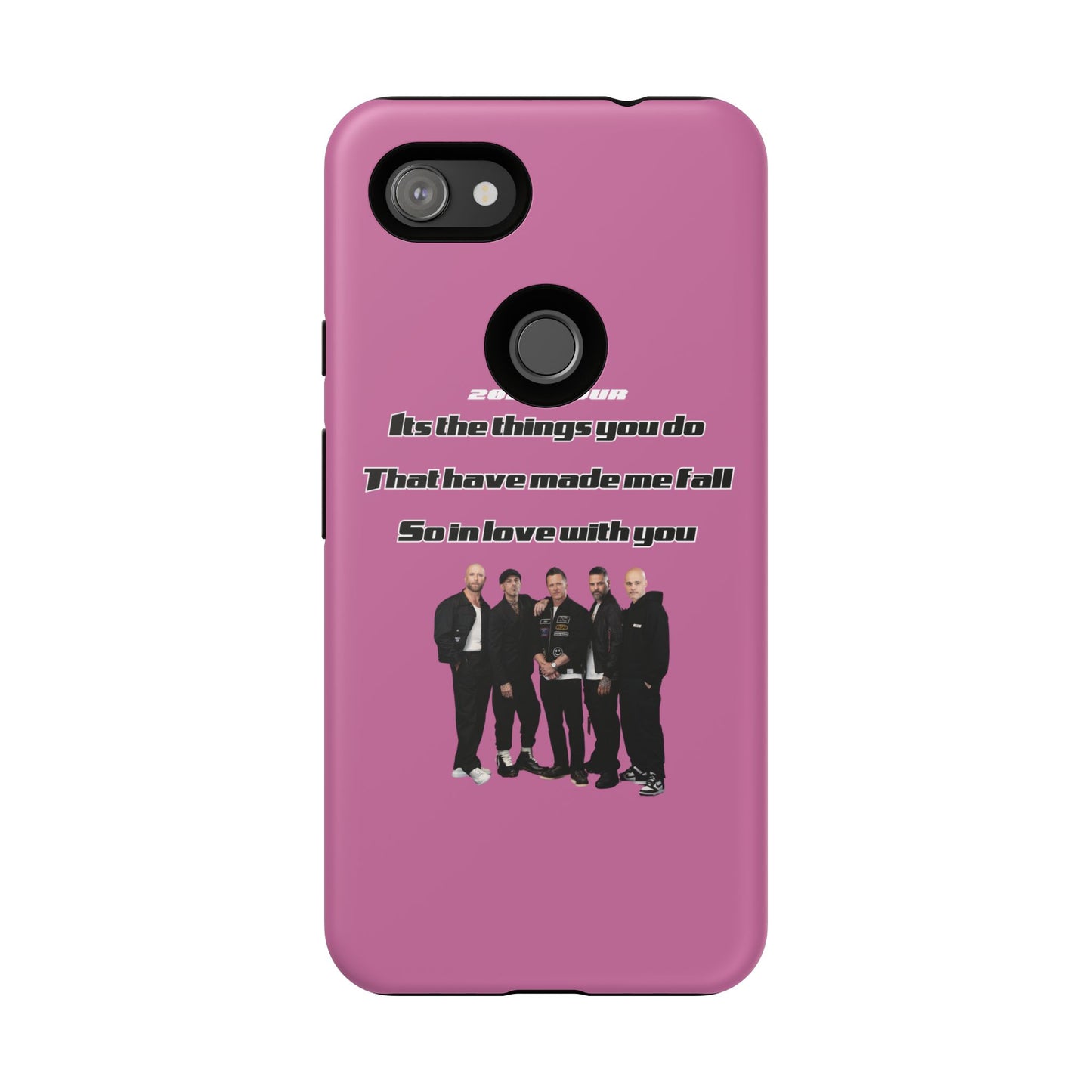 Original Five Fan Tough Case - 2025 Tour Edition unofficial Five boyband 5ive merchandise