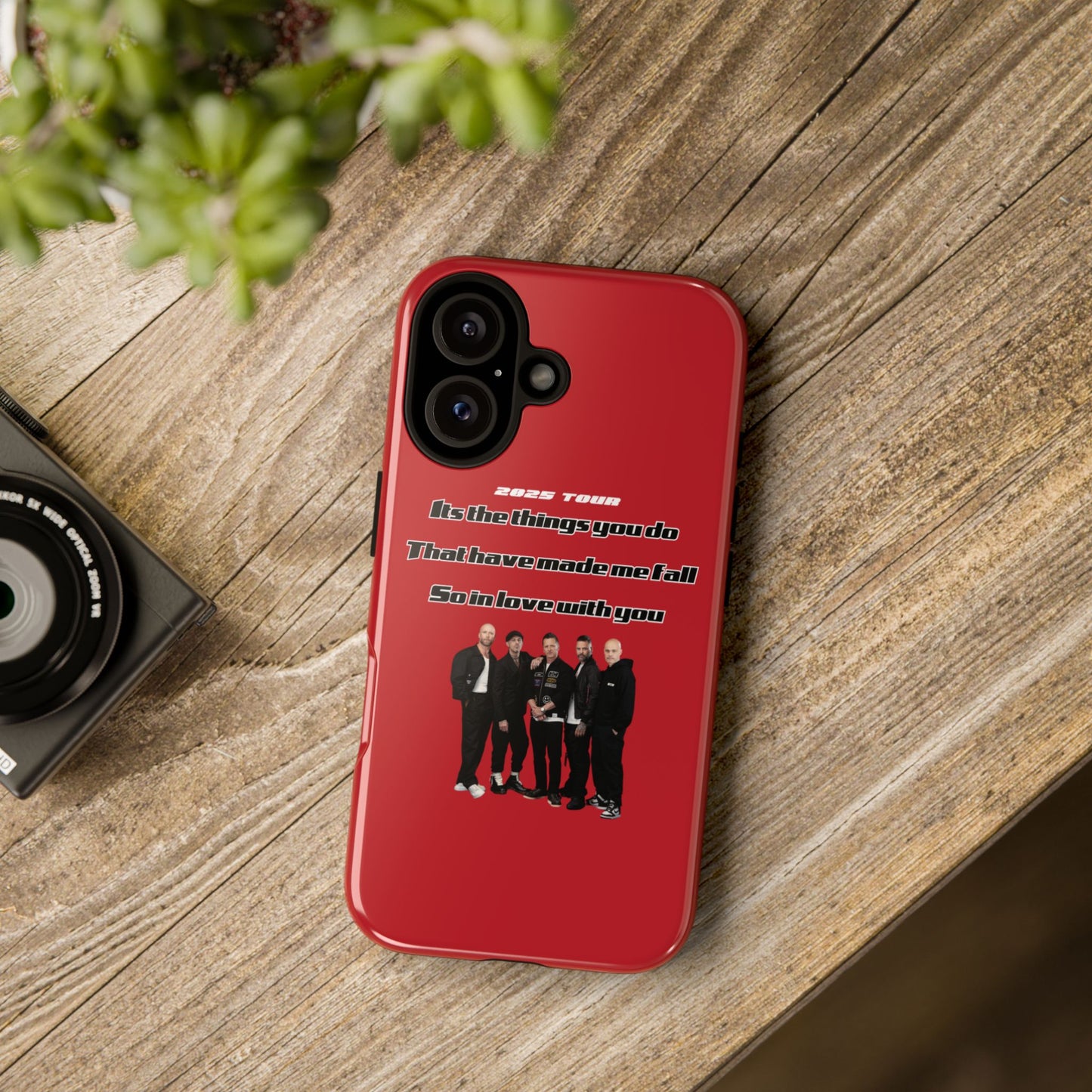 Original Five Fan Tough Case - 2025 Tour Edition unofficial Five boyband 5ive merchandise