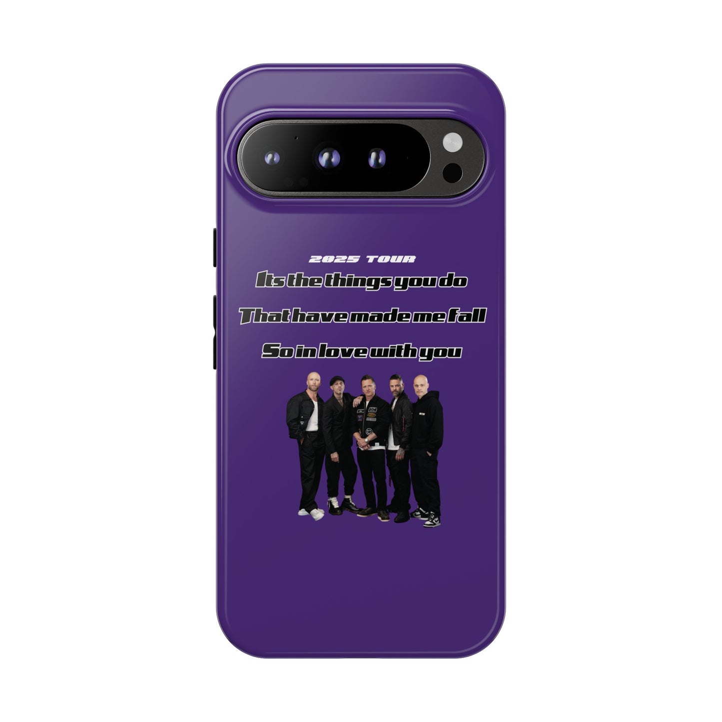 Original Five Fan Tough Case - 2025 Tour Edition unofficial Five boyband 5ive merchandise
