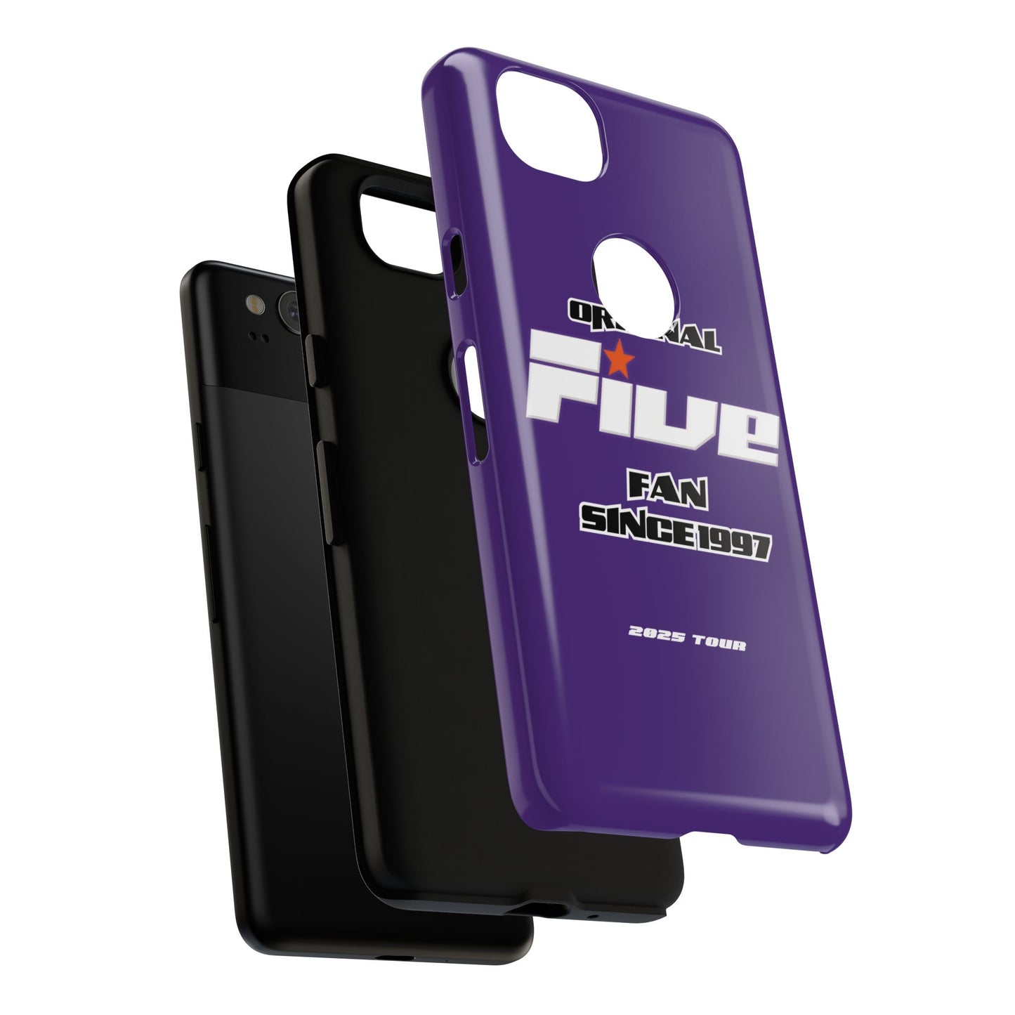 Original Five Fan Tough Case - 2025 Tour Edition unofficial Five boyband 5ive merchandise