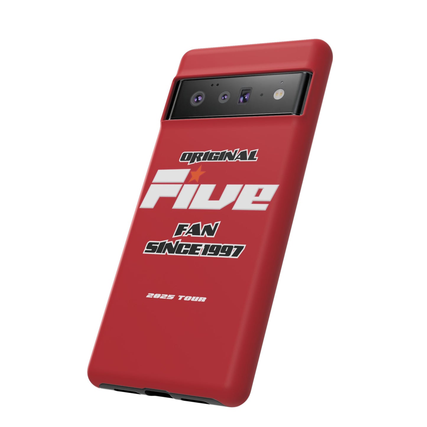 Original Five Fan Tough Case - 2025 Tour Edition unofficial Five boyband 5ive merchandise