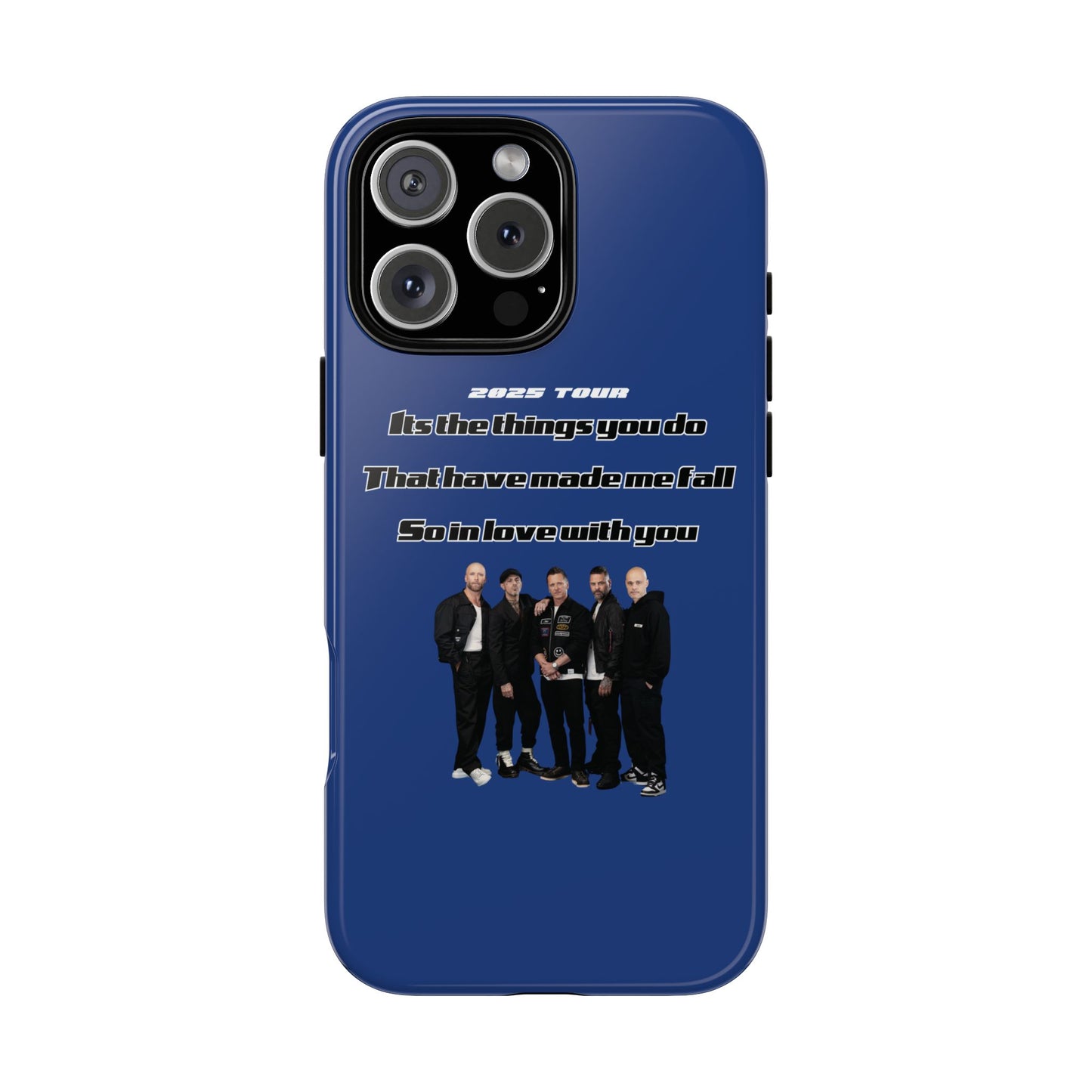 Original Five Fan Tough Case - 2025 Tour Edition unofficial Five boyband 5ive merchandise
