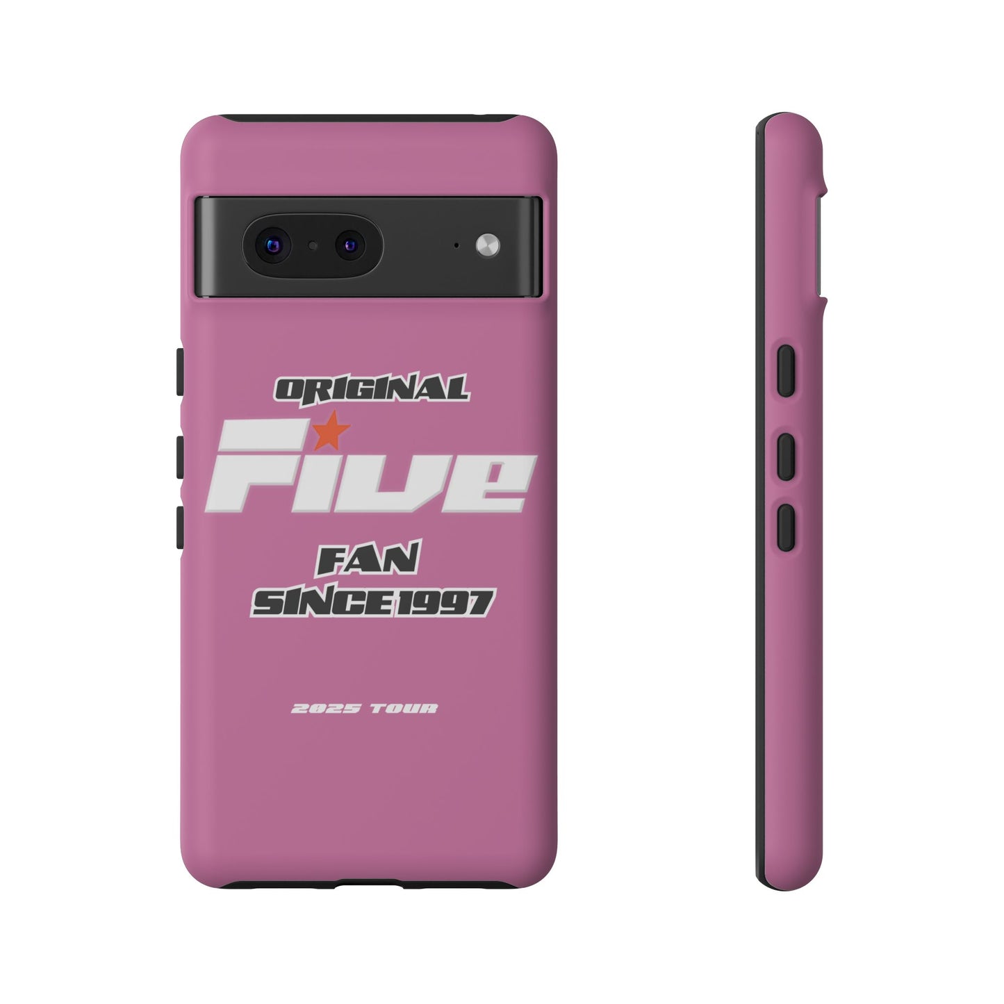 Original Five Fan Tough Case - 2025 Tour Edition unofficial Five boyband 5ive merchandise