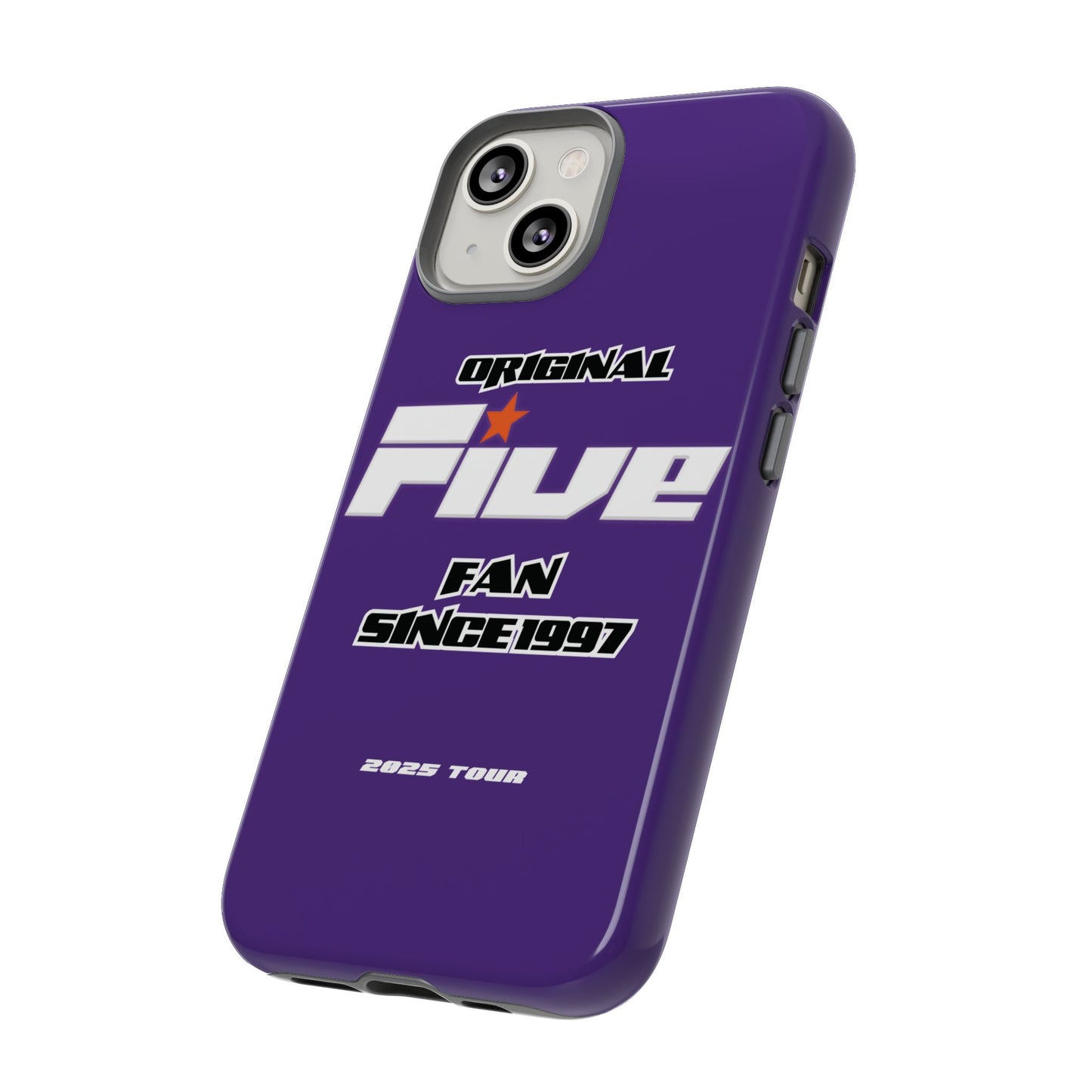 Original Five Fan Tough Case - 2025 Tour Edition unofficial Five boyband 5ive merchandise