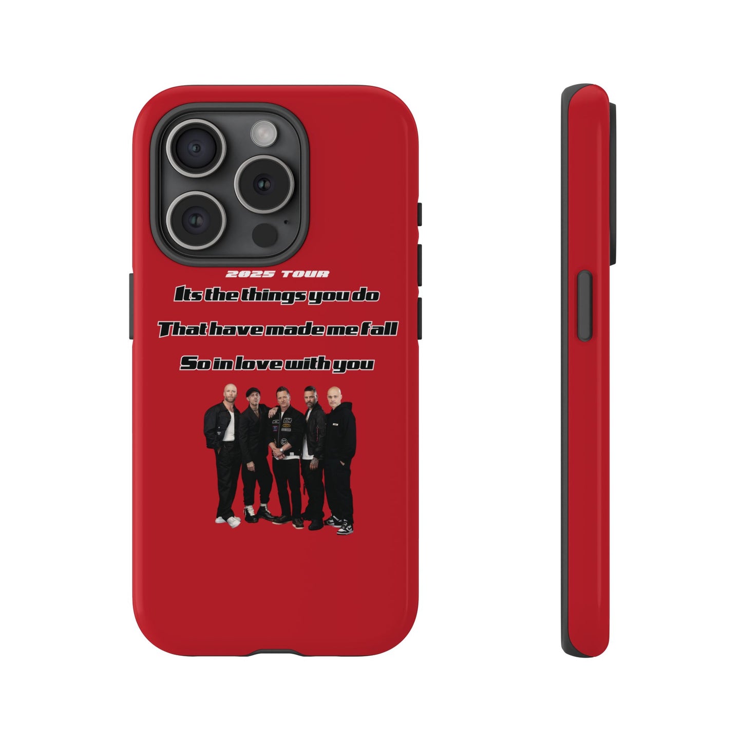 Original Five Fan Tough Case - 2025 Tour Edition unofficial Five boyband 5ive merchandise