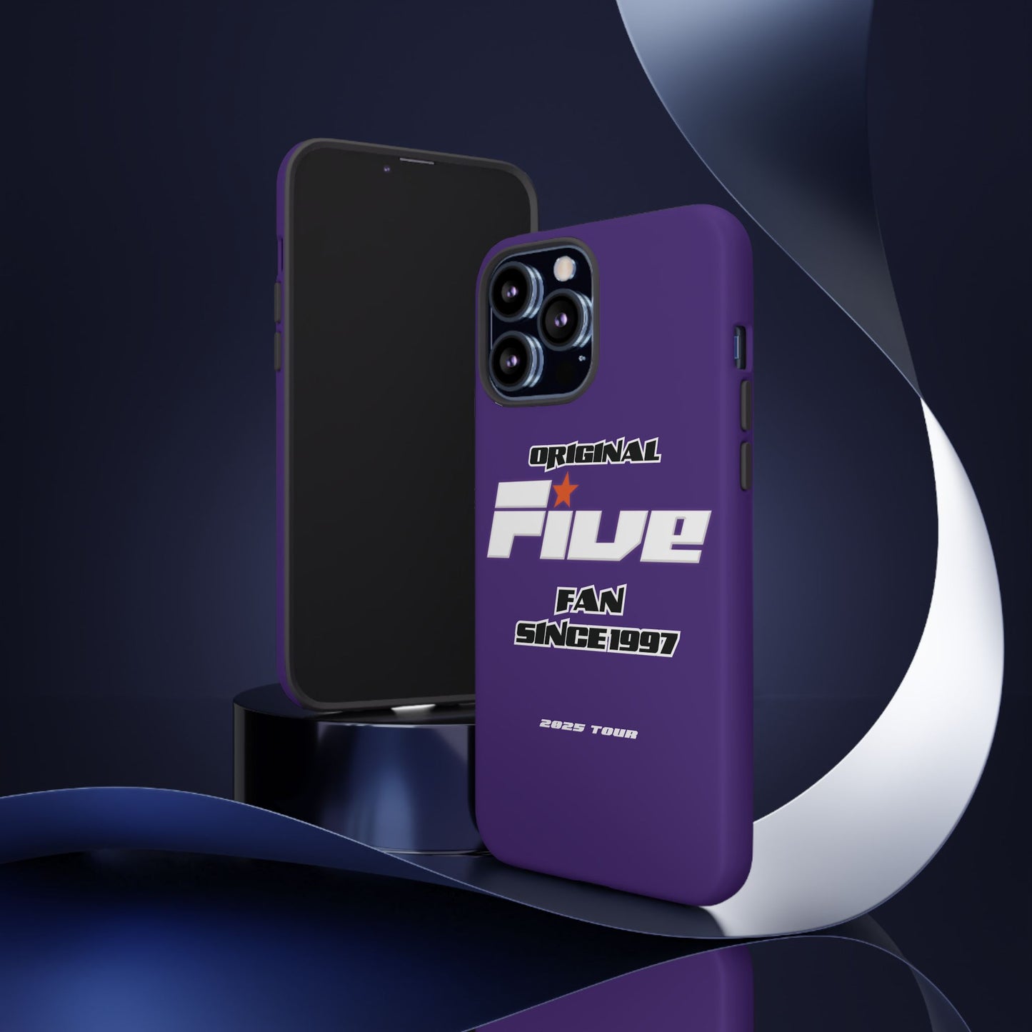 Original Five Fan Tough Case - 2025 Tour Edition unofficial Five boyband 5ive merchandise