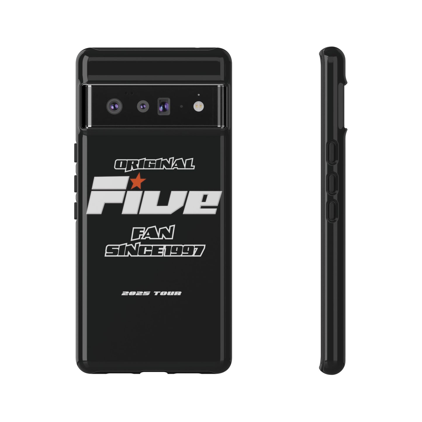 Original Five Fan Tough Case - 2025 Tour Edition unofficial Five boyband 5ive merchandise