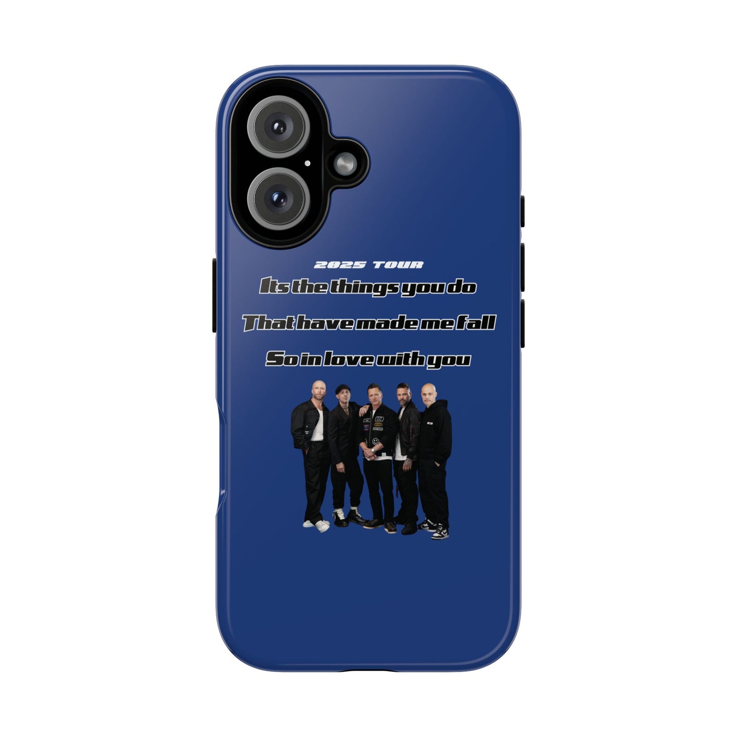 Original Five Fan Tough Case - 2025 Tour Edition unofficial Five boyband 5ive merchandise