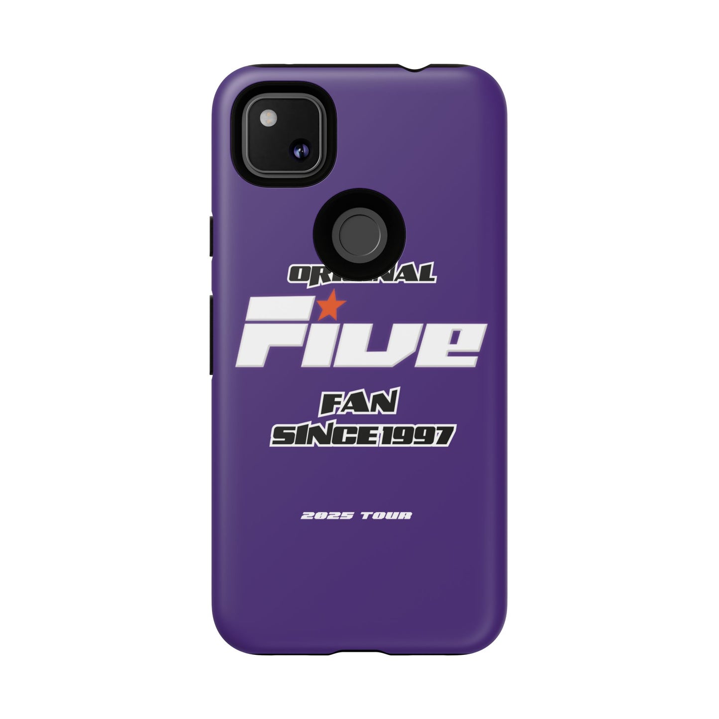 Original Five Fan Tough Case - 2025 Tour Edition unofficial Five boyband 5ive merchandise