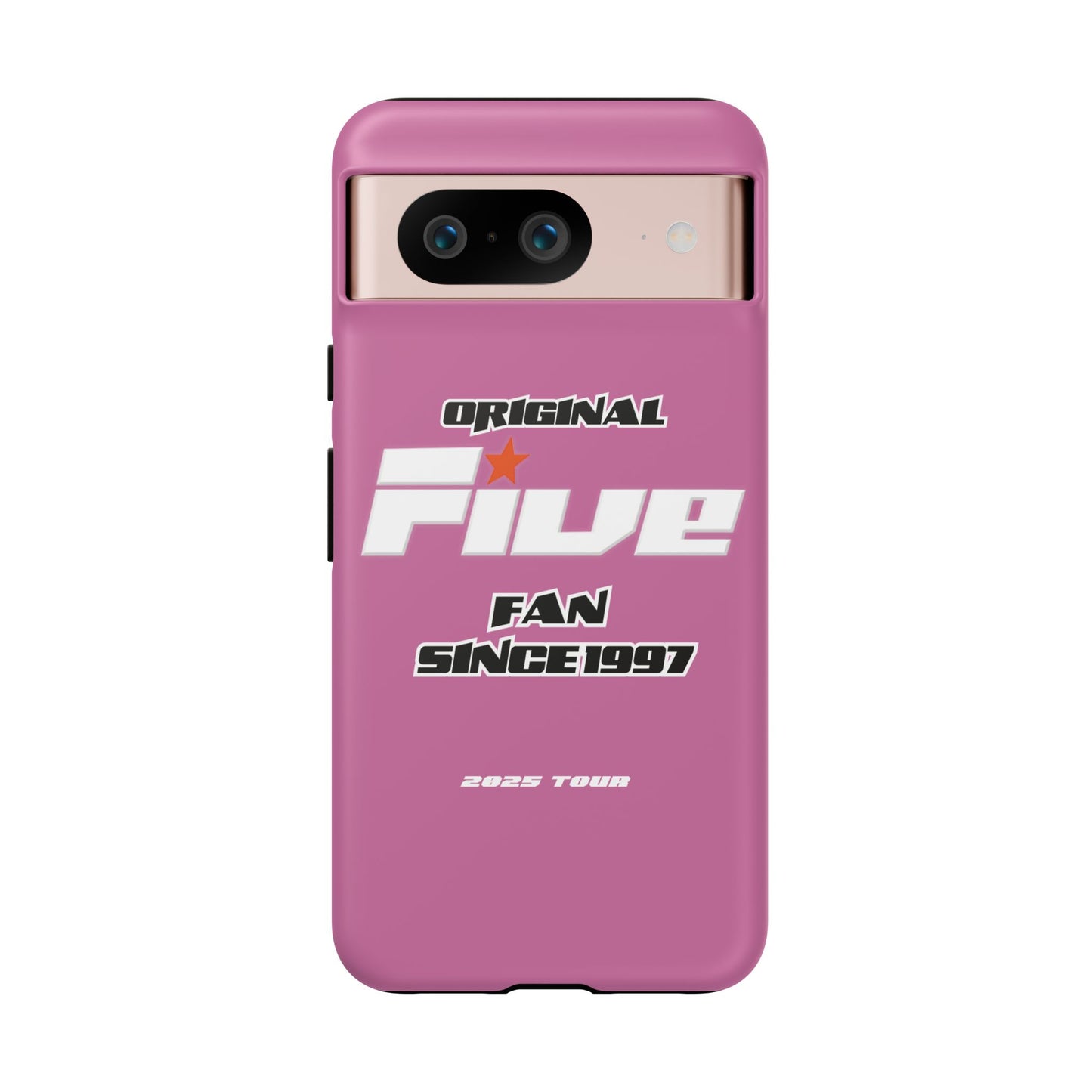 Original Five Fan Tough Case - 2025 Tour Edition unofficial Five boyband 5ive merchandise