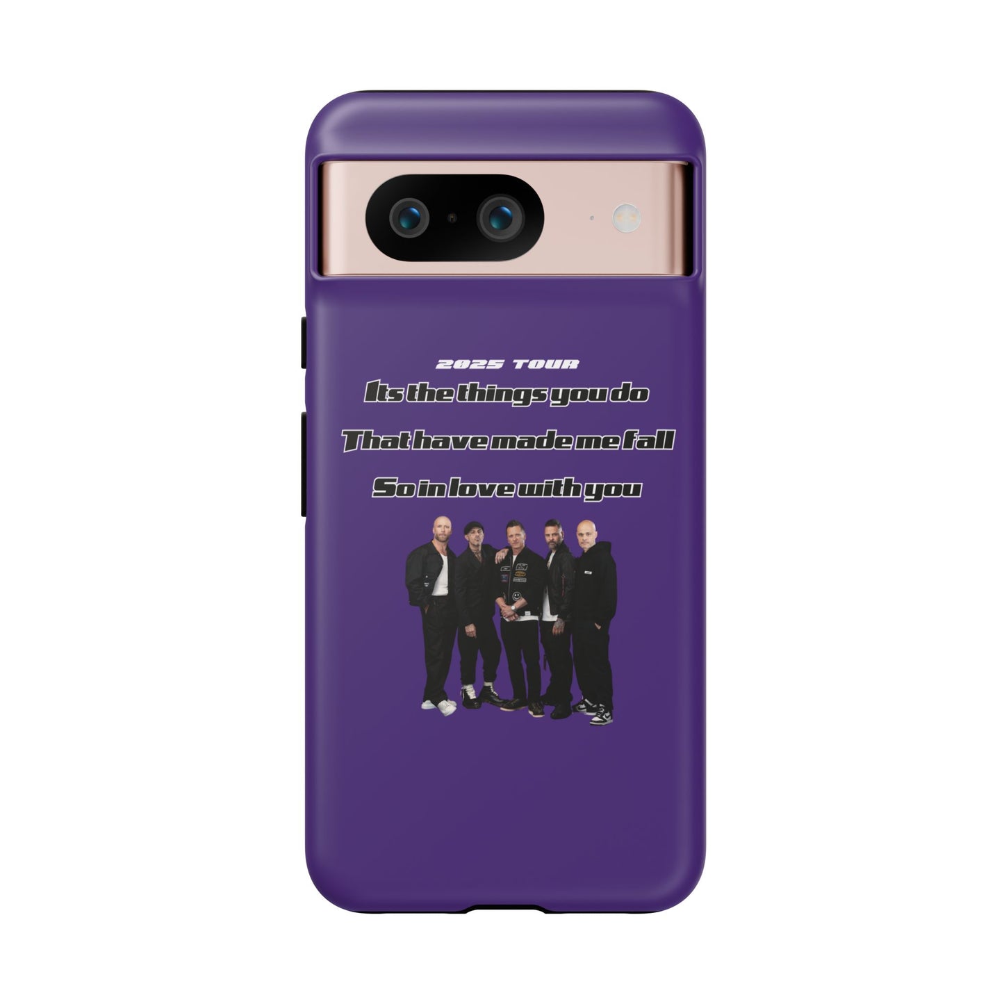 Original Five Fan Tough Case - 2025 Tour Edition unofficial Five boyband 5ive merchandise