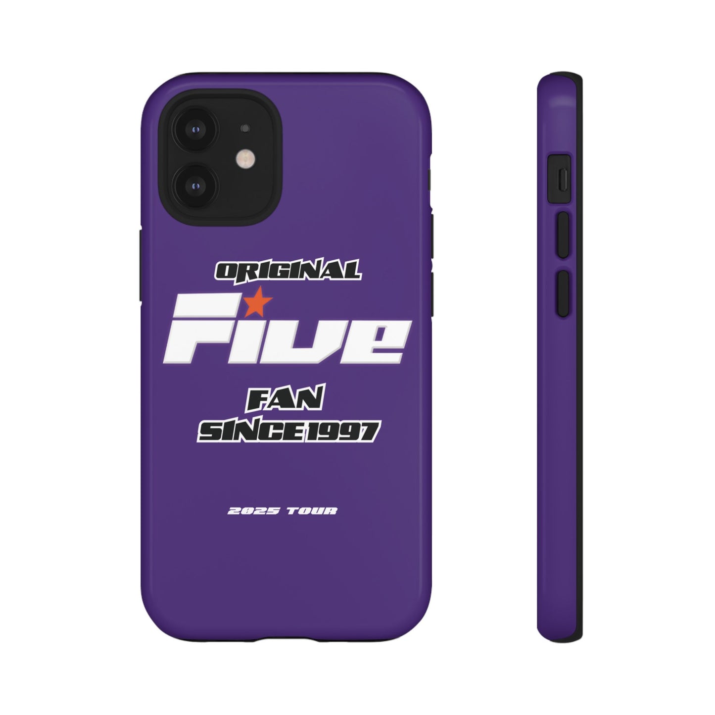 Original Five Fan Tough Case - 2025 Tour Edition unofficial Five boyband 5ive merchandise