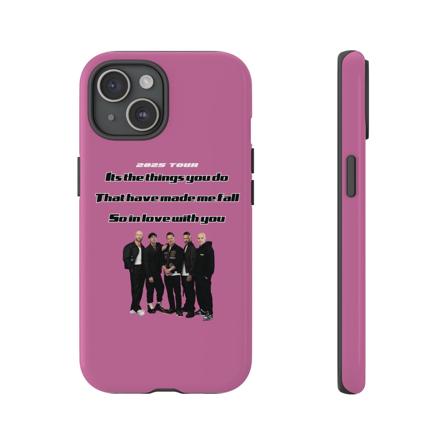 Original Five Fan Tough Case - 2025 Tour Edition unofficial Five boyband 5ive merchandise