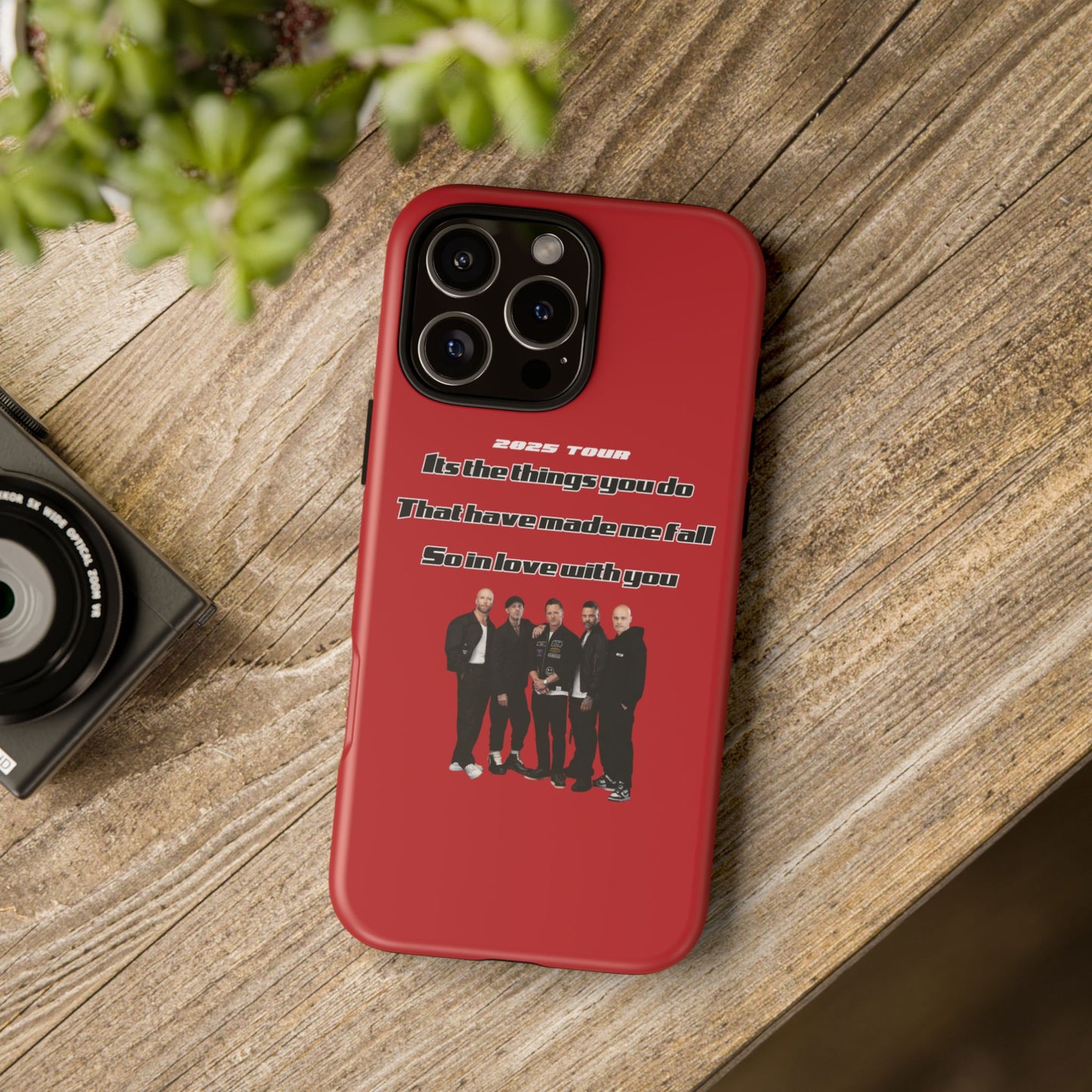Original Five Fan Tough Case - 2025 Tour Edition unofficial Five boyband 5ive merchandise