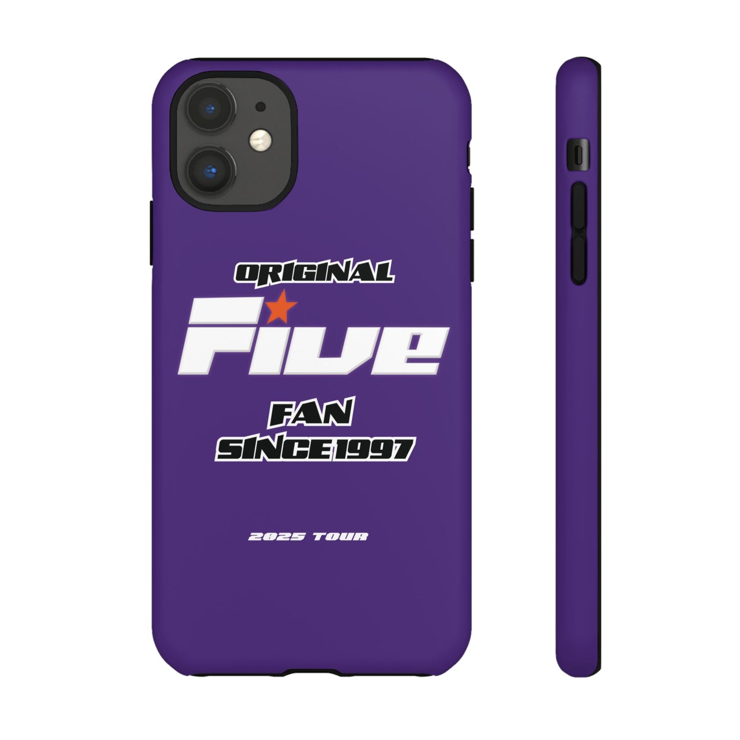 Original Five Fan Tough Case - 2025 Tour Edition unofficial Five boyband 5ive merchandise
