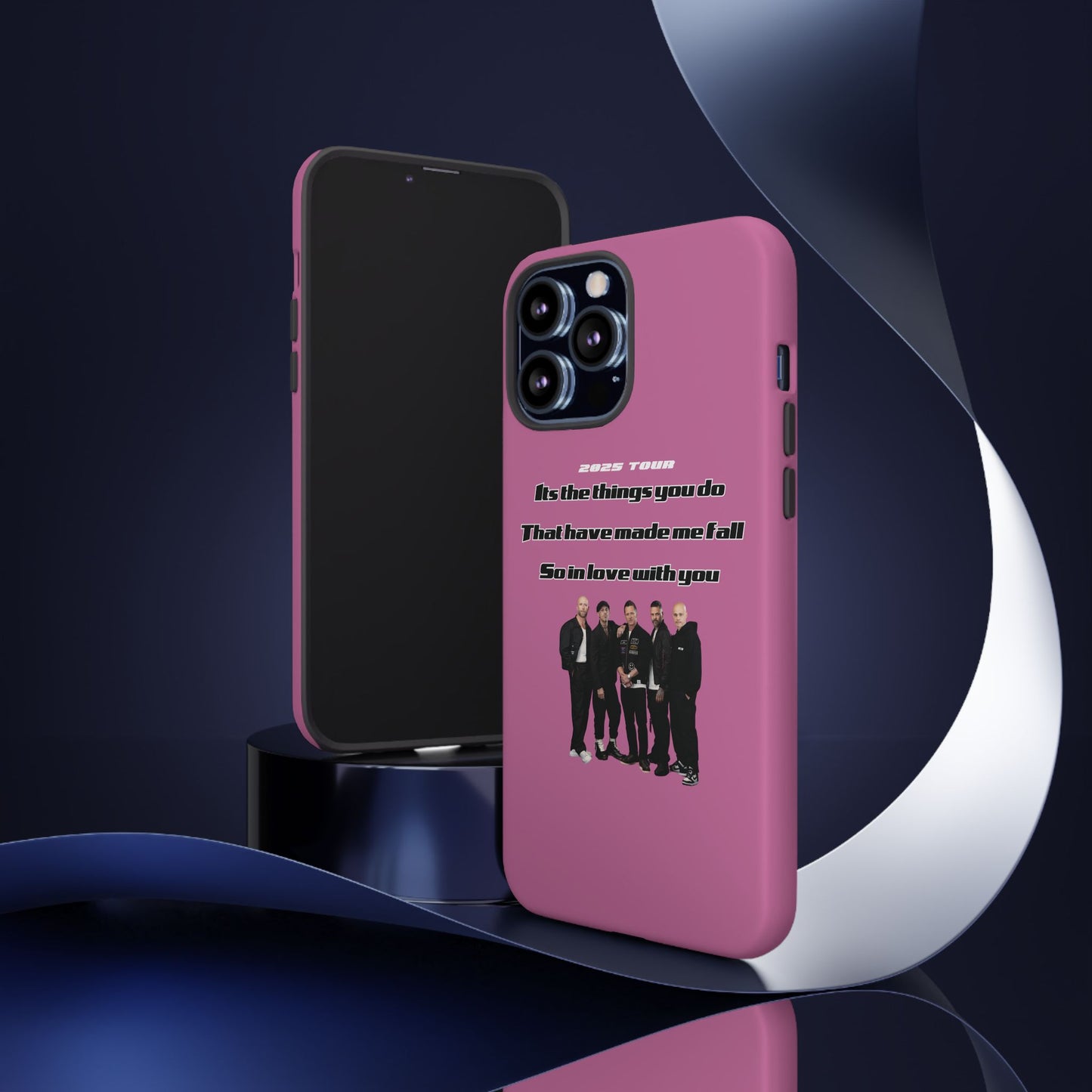 Original Five Fan Tough Case - 2025 Tour Edition unofficial Five boyband 5ive merchandise