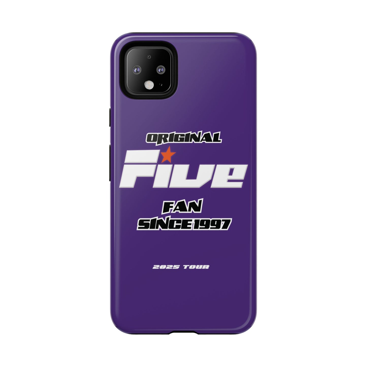 Original Five Fan Tough Case - 2025 Tour Edition unofficial Five boyband 5ive merchandise