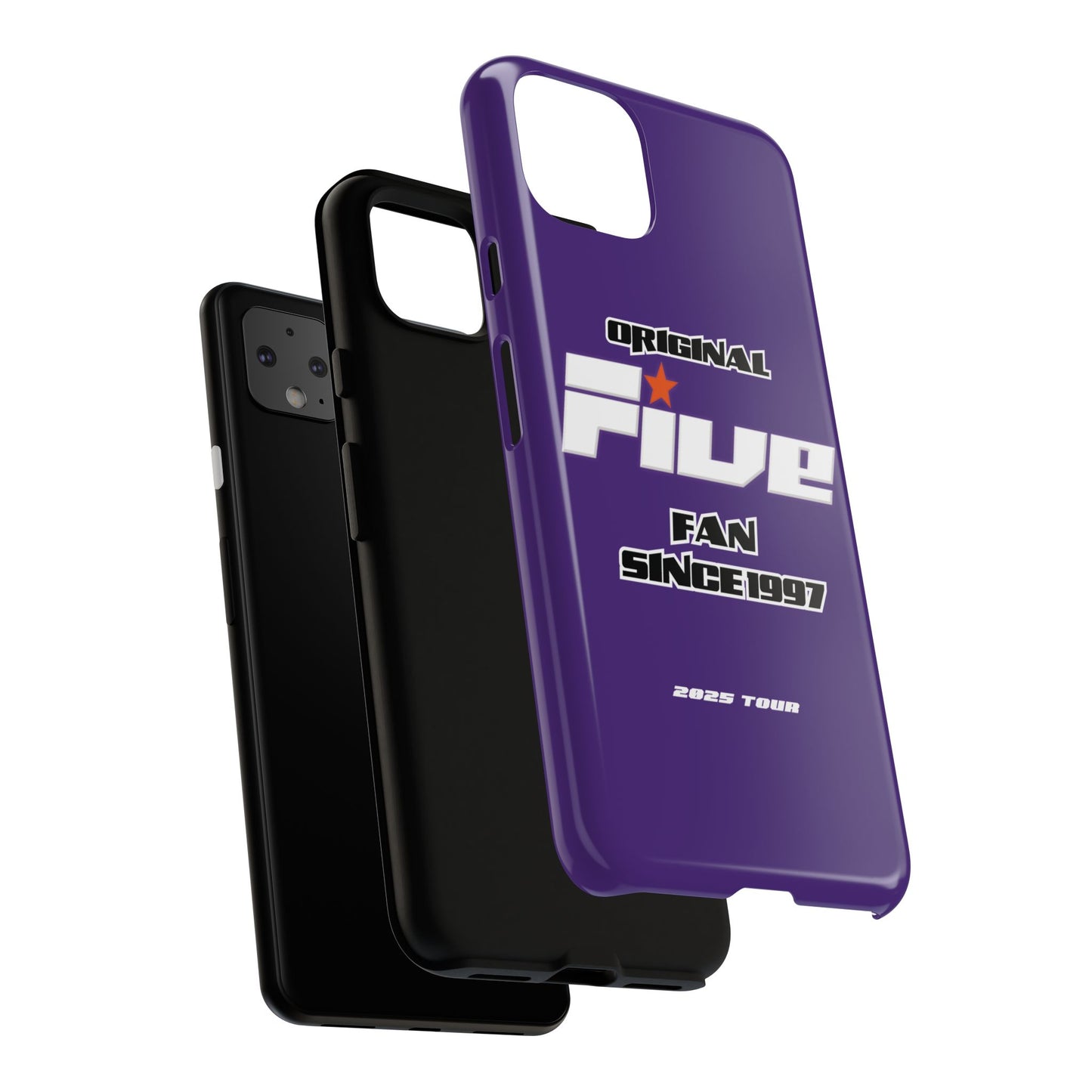 Original Five Fan Tough Case - 2025 Tour Edition unofficial Five boyband 5ive merchandise