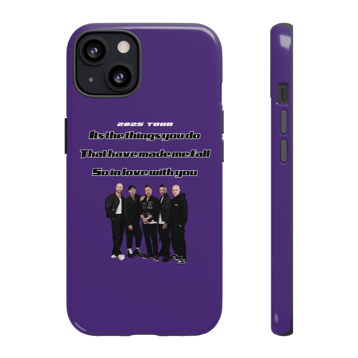 Original Five Fan Tough Case - 2025 Tour Edition unofficial Five boyband 5ive merchandise