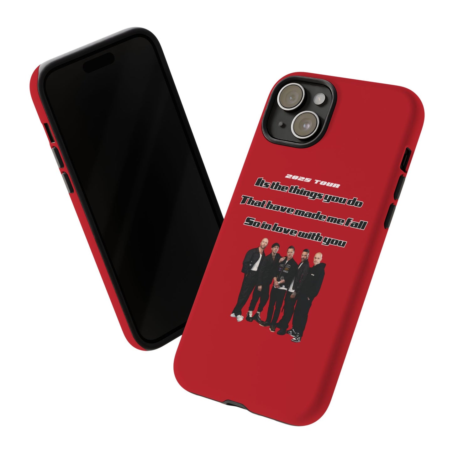 Original Five Fan Tough Case - 2025 Tour Edition unofficial Five boyband 5ive merchandise