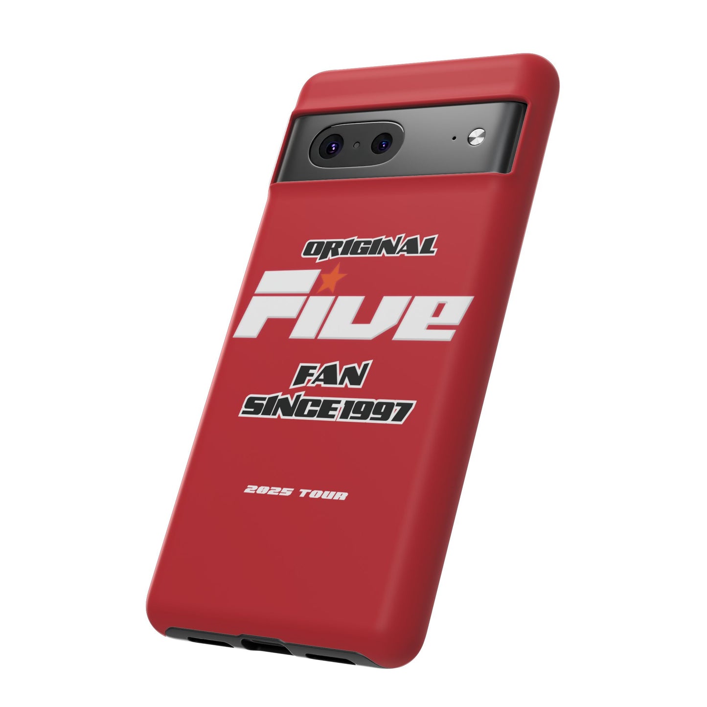 Original Five Fan Tough Case - 2025 Tour Edition unofficial Five boyband 5ive merchandise