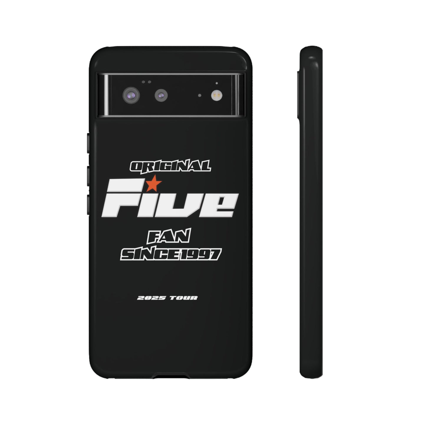 Original Five Fan Tough Case - 2025 Tour Edition unofficial Five boyband 5ive merchandise
