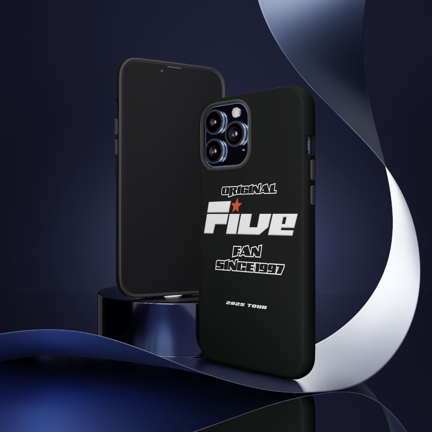 Original Five Fan Tough Case - 2025 Tour Edition unofficial Five boyband 5ive merchandise