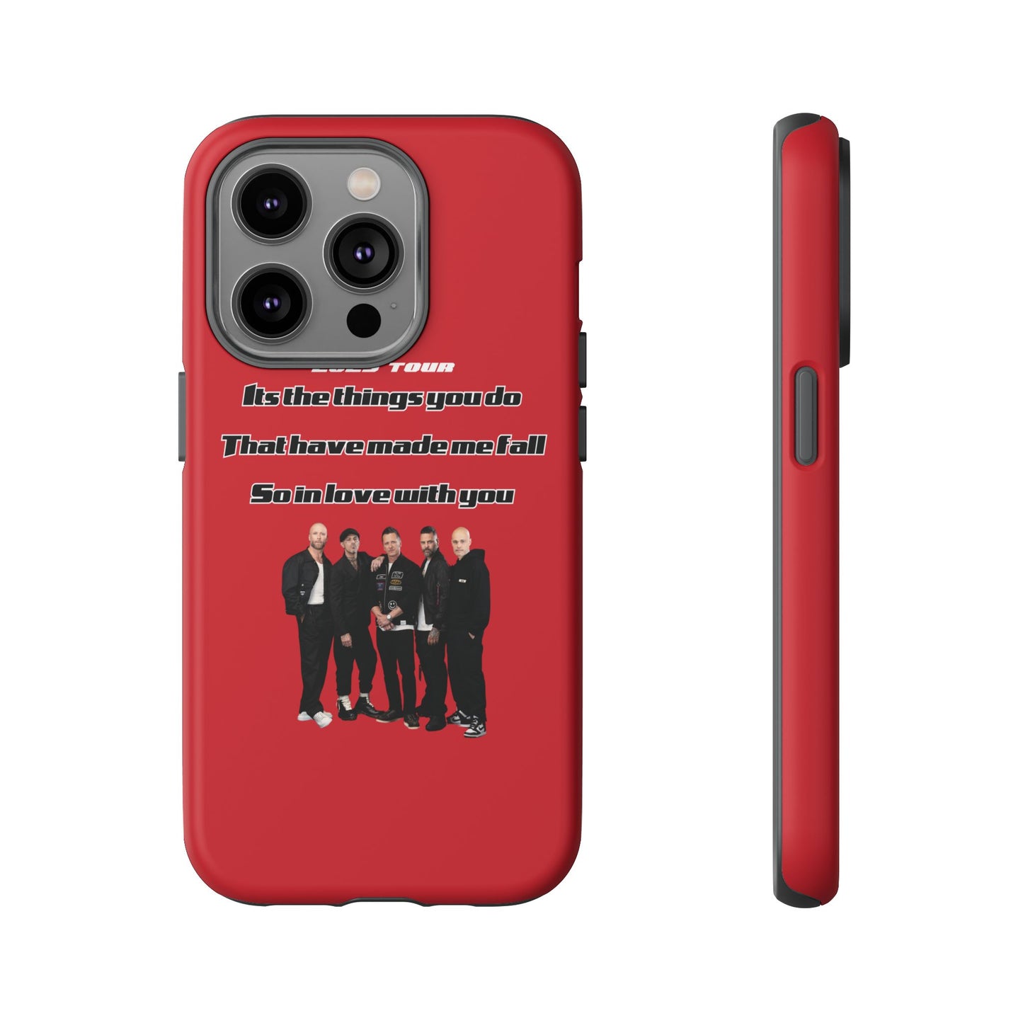 Original Five Fan Tough Case - 2025 Tour Edition unofficial Five boyband 5ive merchandise