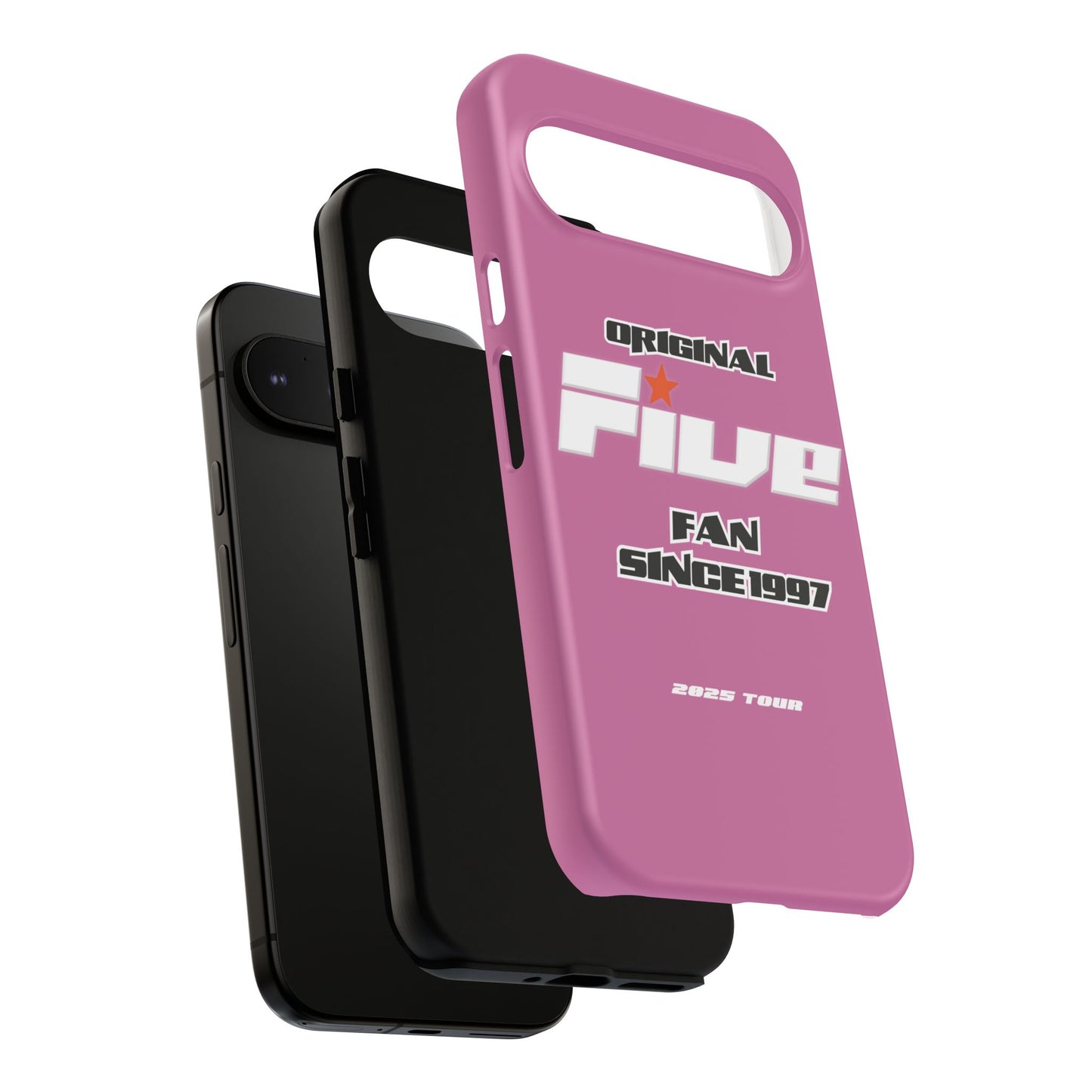 Original Five Fan Tough Case - 2025 Tour Edition unofficial Five boyband 5ive merchandise