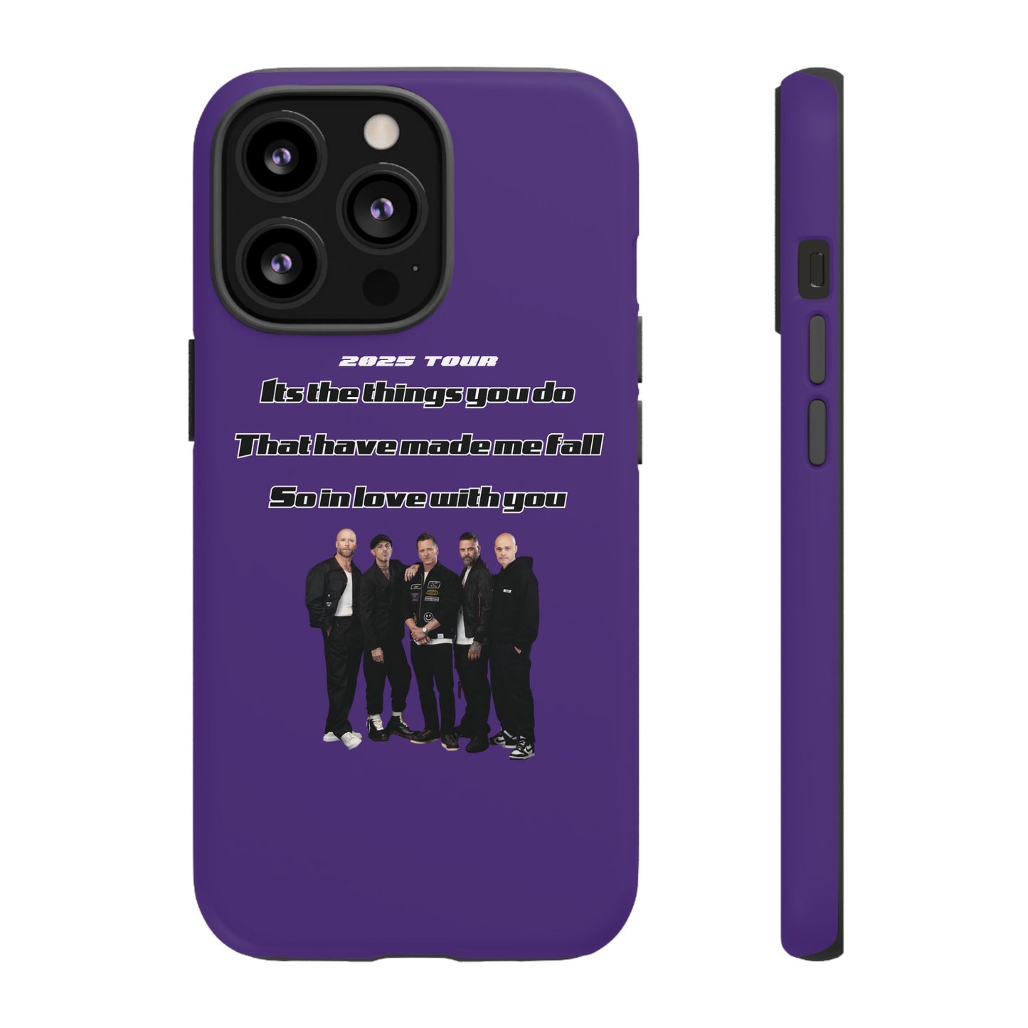 Original Five Fan Tough Case - 2025 Tour Edition unofficial Five boyband 5ive merchandise