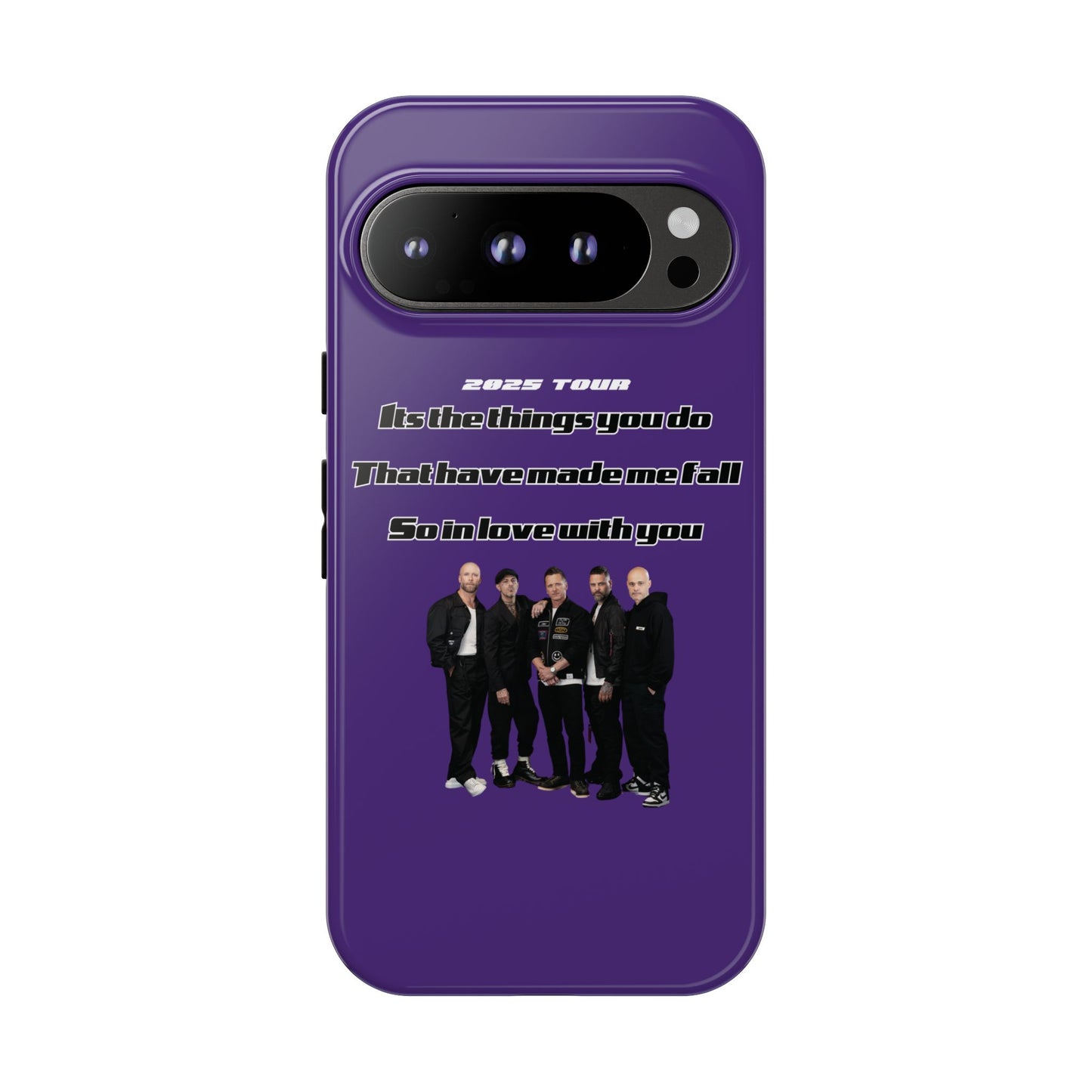 Original Five Fan Tough Case - 2025 Tour Edition unofficial Five boyband 5ive merchandise