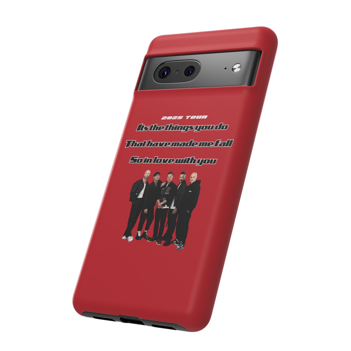 Original Five Fan Tough Case - 2025 Tour Edition unofficial Five boyband 5ive merchandise