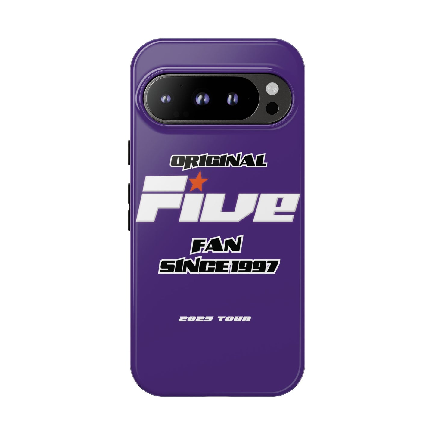 Original Five Fan Tough Case - 2025 Tour Edition unofficial Five boyband 5ive merchandise