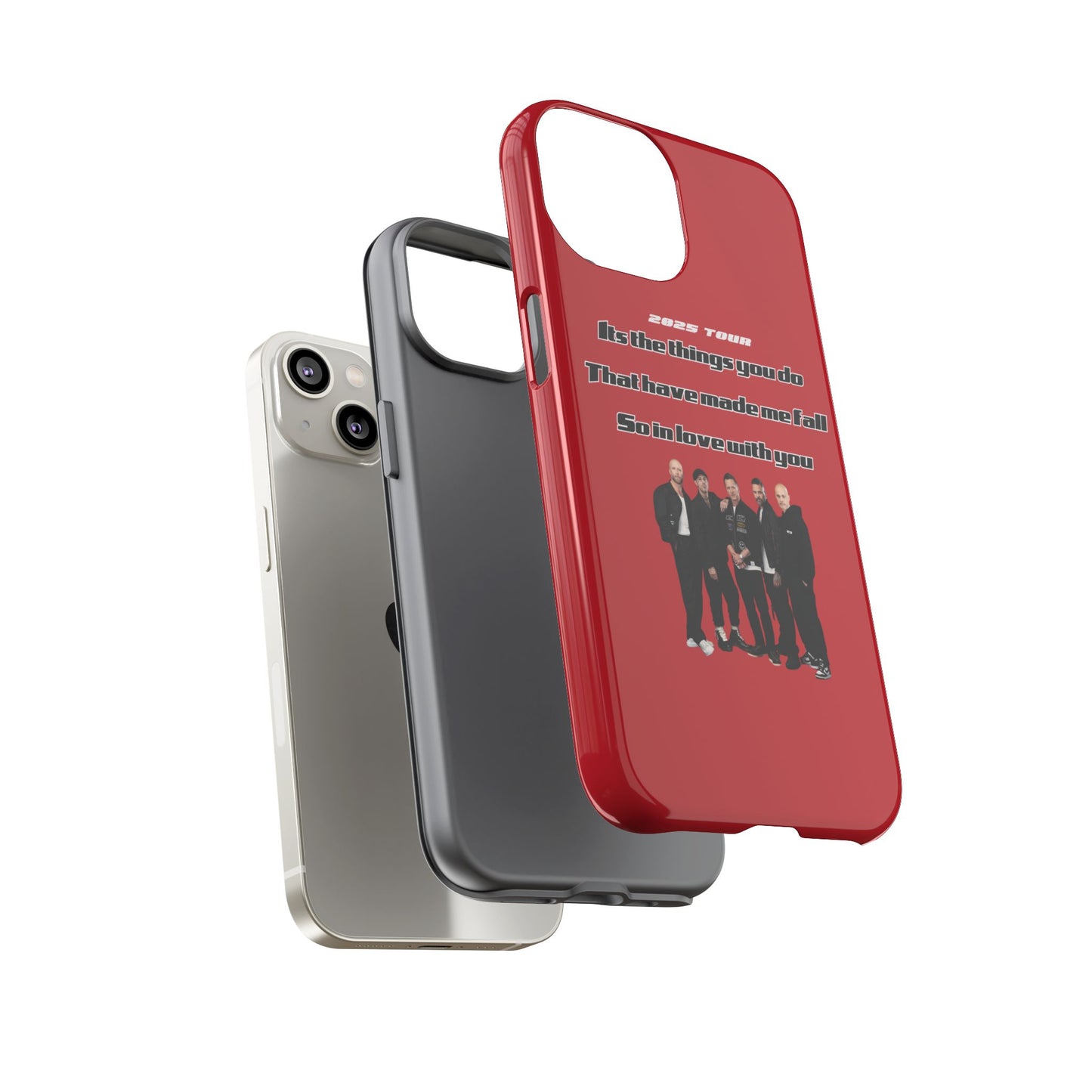 Original Five Fan Tough Case - 2025 Tour Edition unofficial Five boyband 5ive merchandise