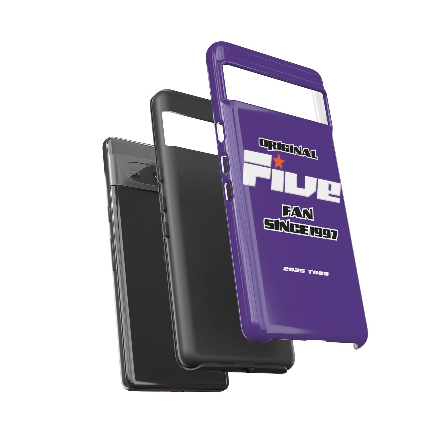Original Five Fan Tough Case - 2025 Tour Edition unofficial Five boyband 5ive merchandise