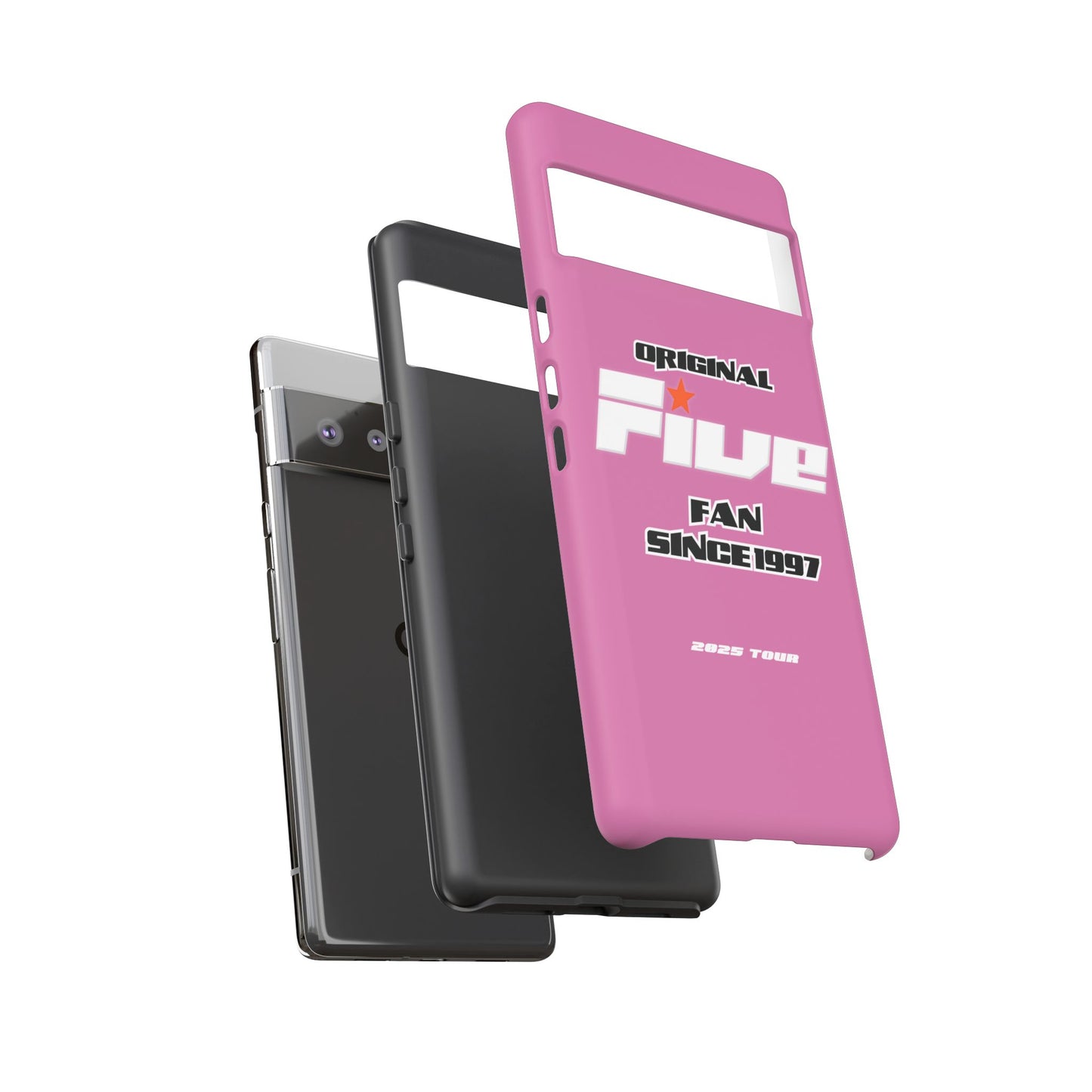 Original Five Fan Tough Case - 2025 Tour Edition unofficial Five boyband 5ive merchandise