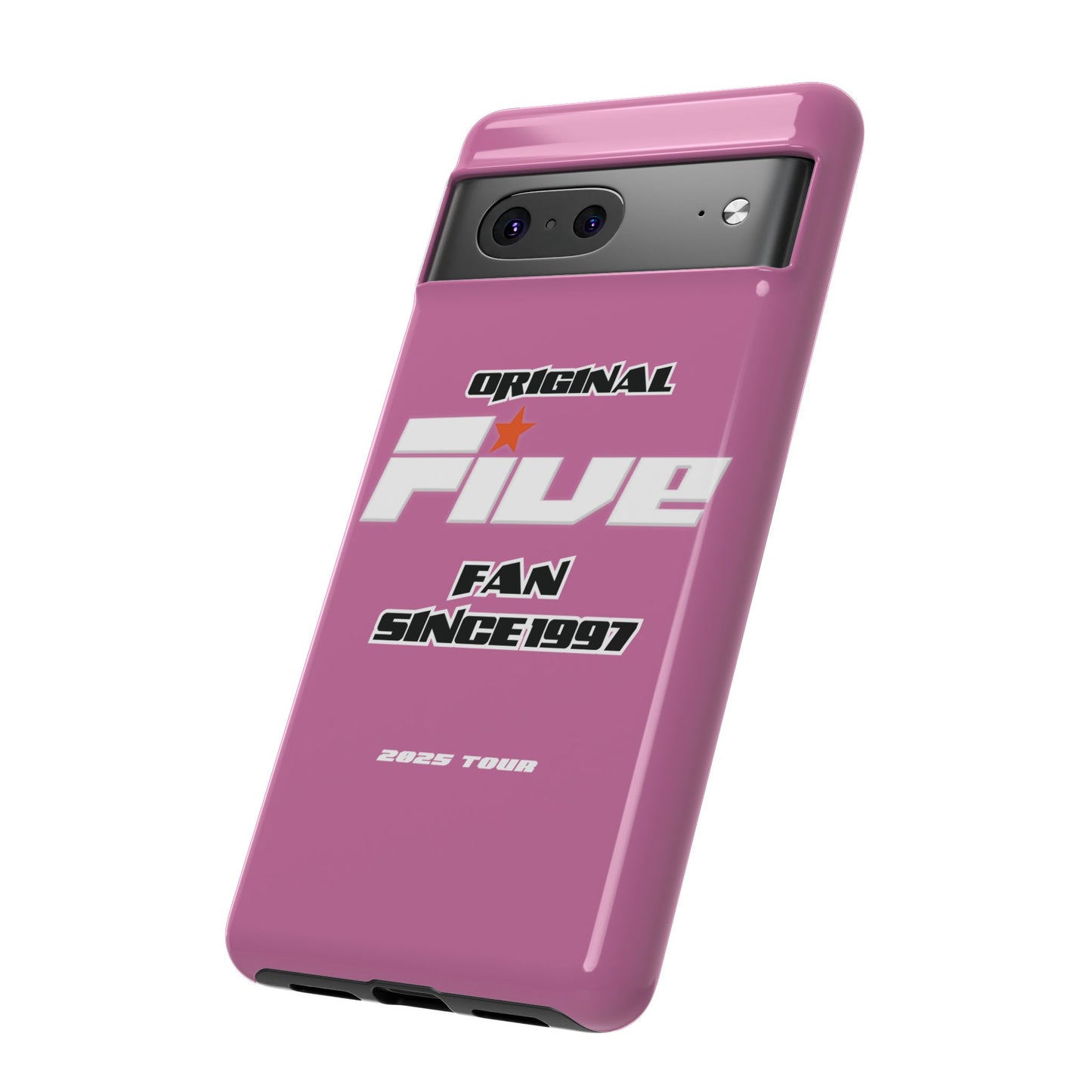 Original Five Fan Tough Case - 2025 Tour Edition unofficial Five boyband 5ive merchandise