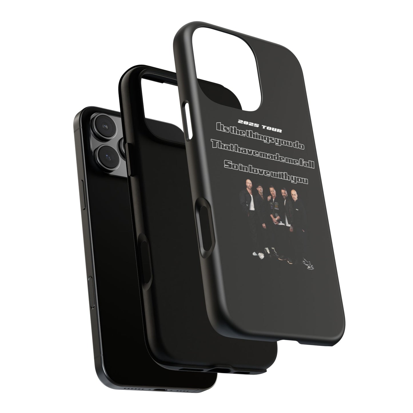 Original Five Fan Tough Case - 2025 Tour Edition unofficial Five boyband 5ive merchandise