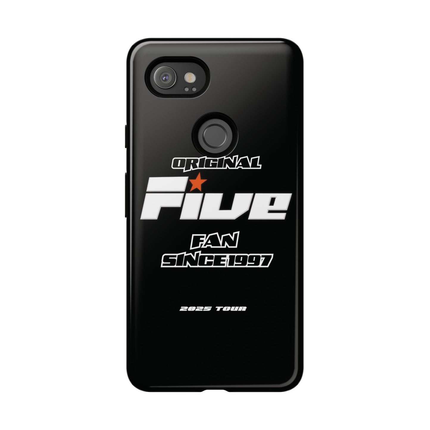 Original Five Fan Tough Case - 2025 Tour Edition unofficial Five boyband 5ive merchandise