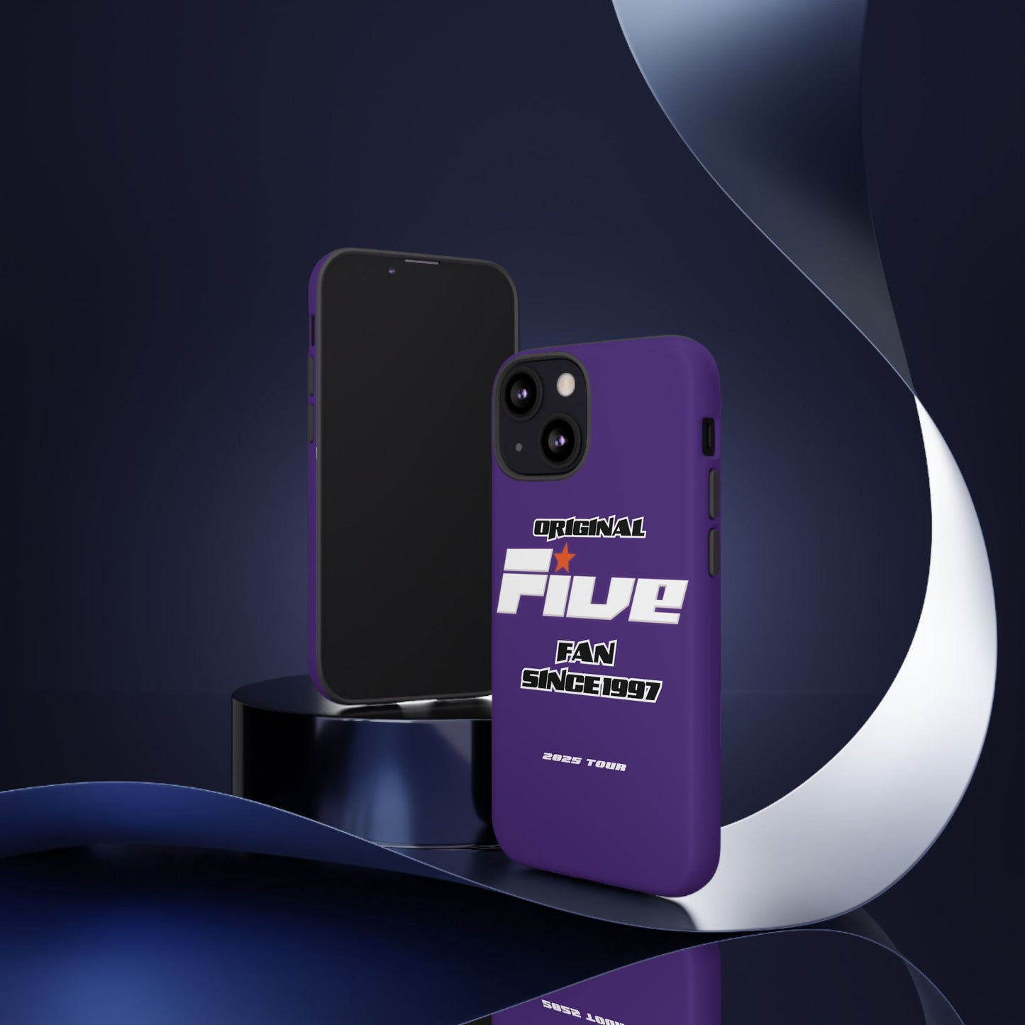 Original Five Fan Tough Case - 2025 Tour Edition unofficial Five boyband 5ive merchandise