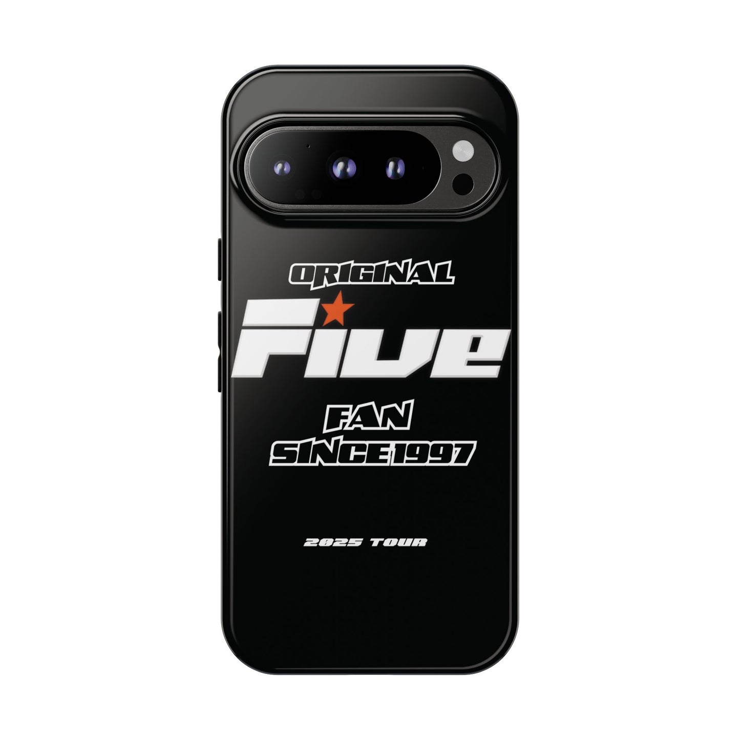 Original Five Fan Tough Case - 2025 Tour Edition unofficial Five boyband 5ive merchandise
