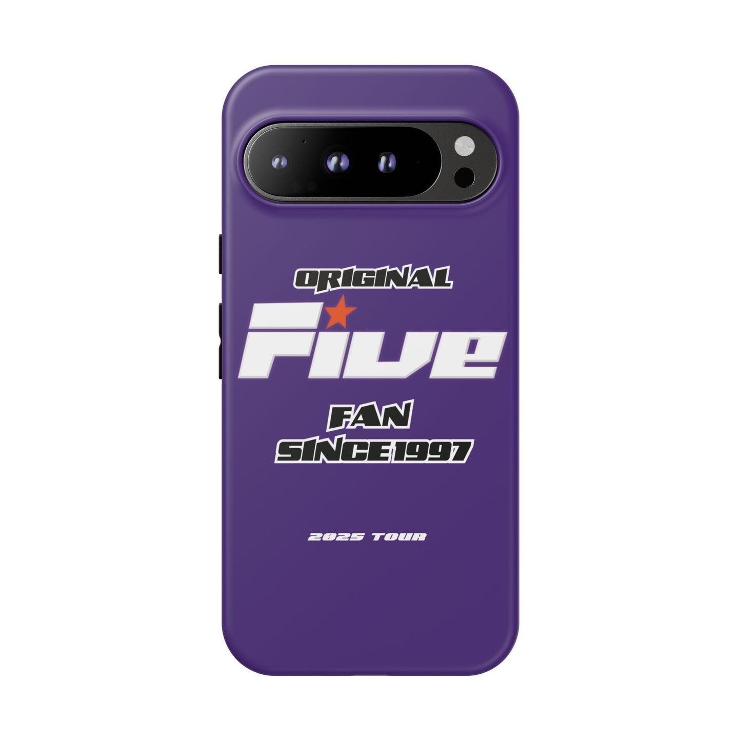 Original Five Fan Tough Case - 2025 Tour Edition unofficial Five boyband 5ive merchandise
