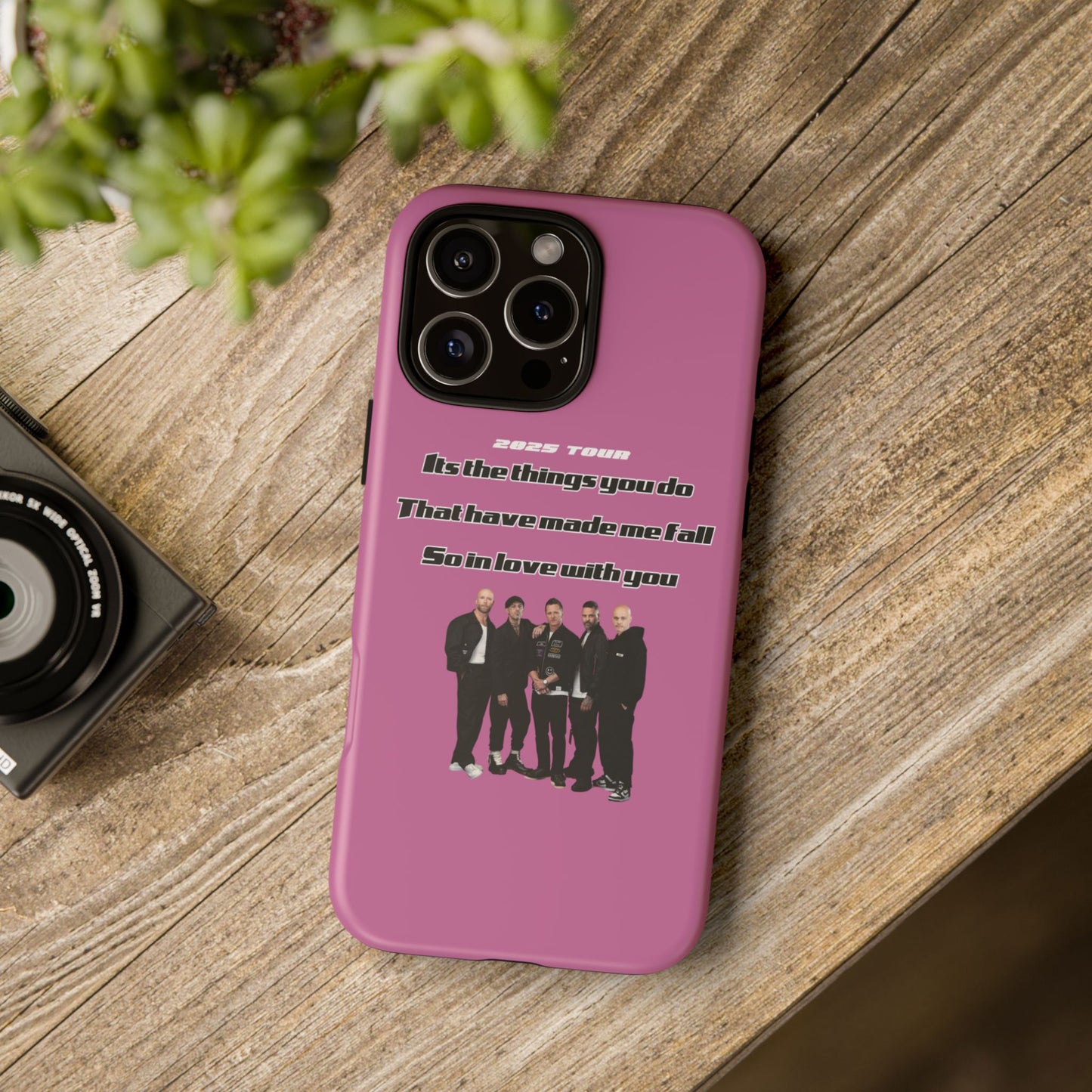 Original Five Fan Tough Case - 2025 Tour Edition unofficial Five boyband 5ive merchandise