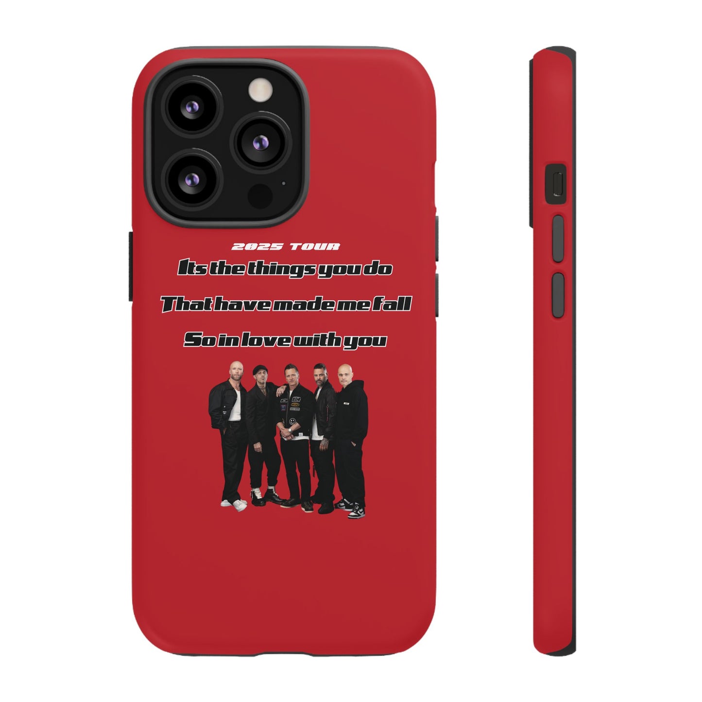 Original Five Fan Tough Case - 2025 Tour Edition unofficial Five boyband 5ive merchandise