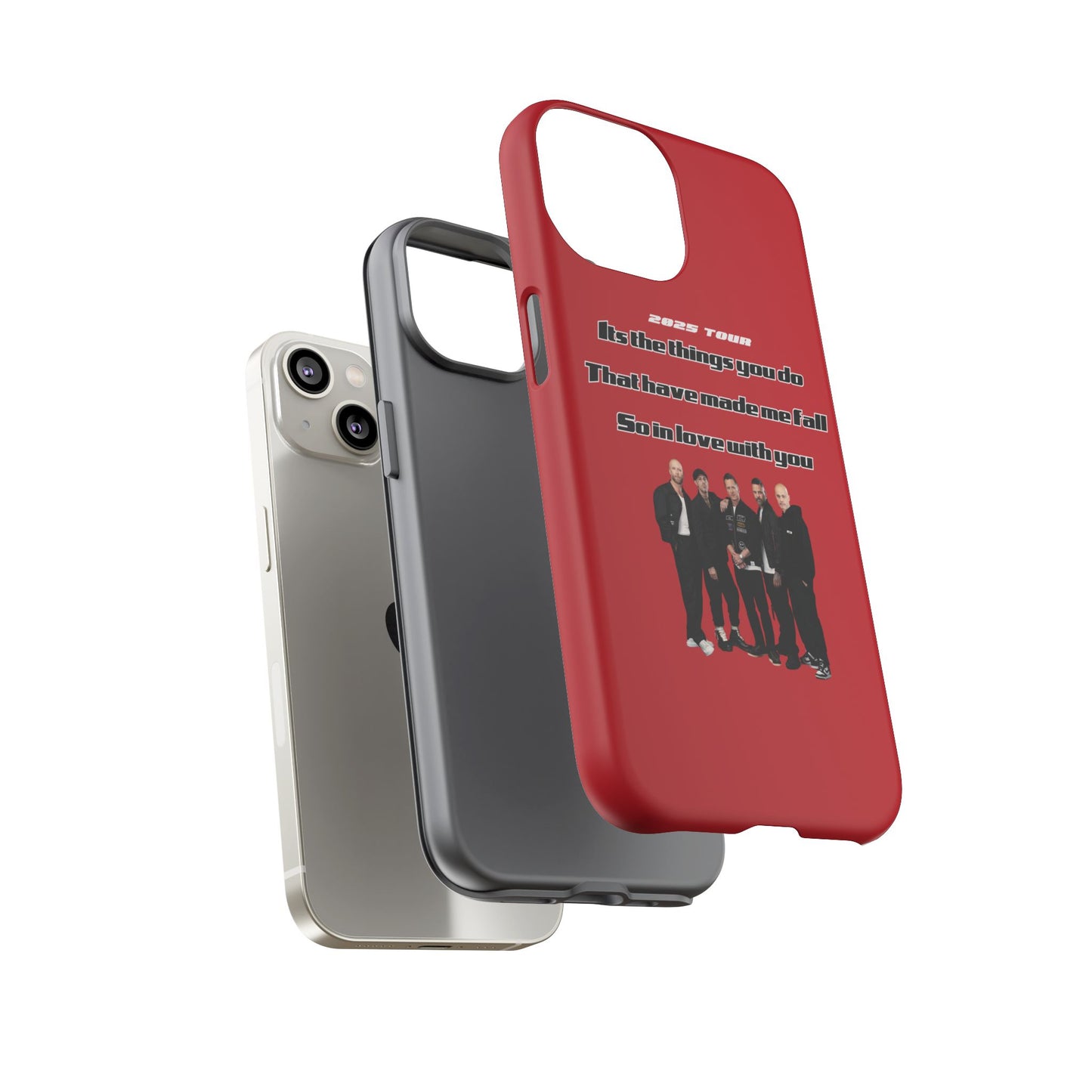Original Five Fan Tough Case - 2025 Tour Edition unofficial Five boyband 5ive merchandise