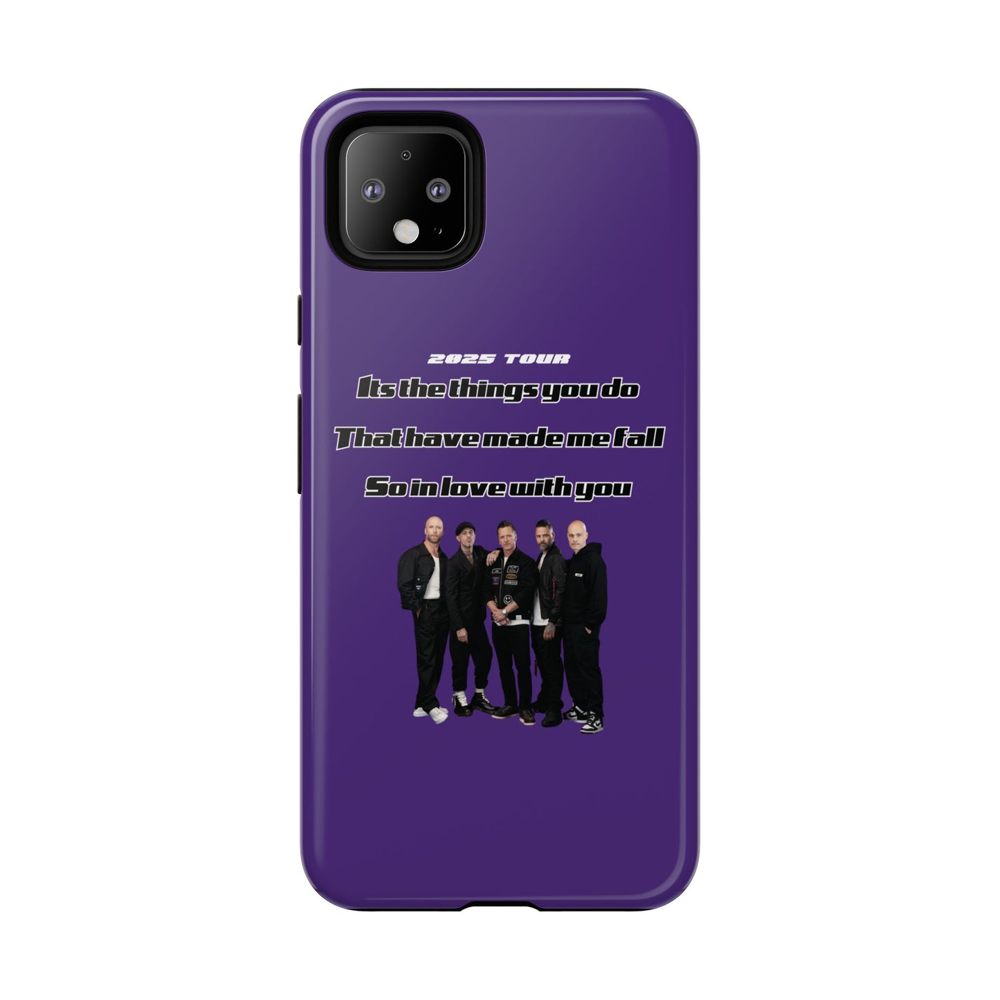 Original Five Fan Tough Case - 2025 Tour Edition unofficial Five boyband 5ive merchandise