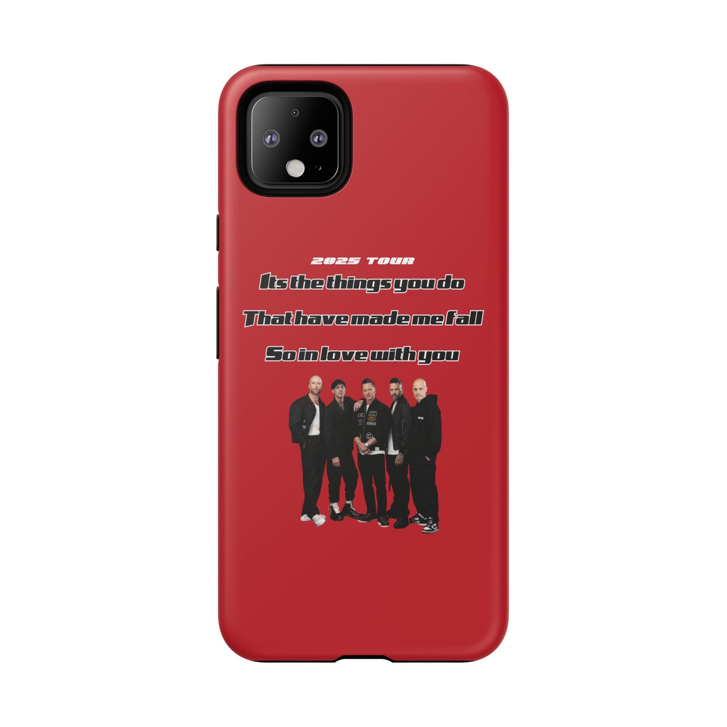 Original Five Fan Tough Case - 2025 Tour Edition unofficial Five boyband 5ive merchandise